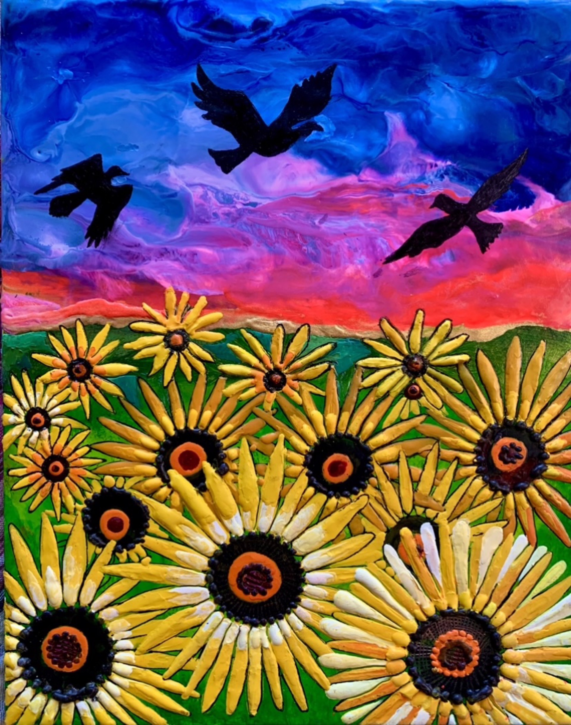 Field of Sunshine by Natalie Wetzel
