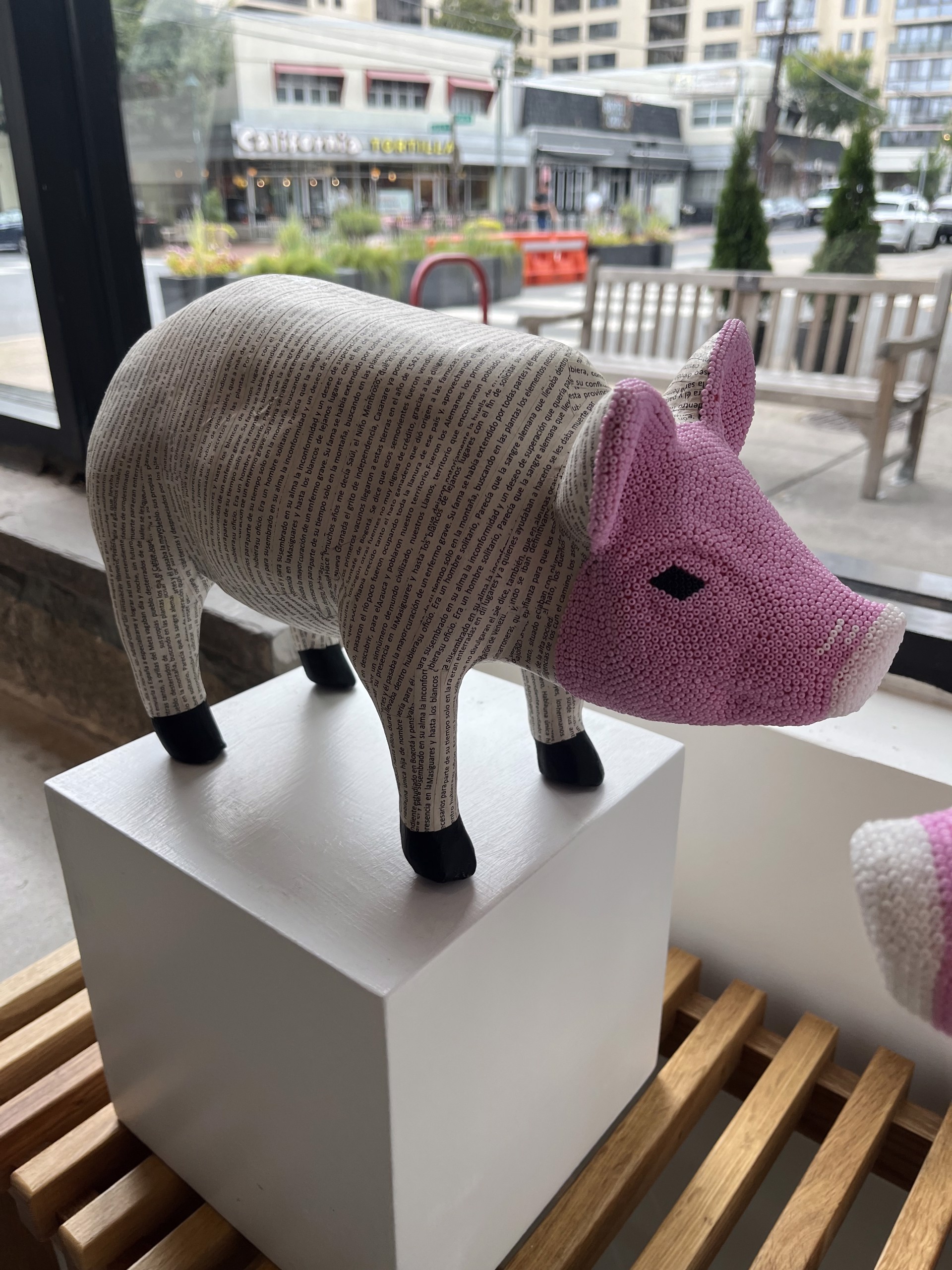 Pig by Casanare Paper Sculptors