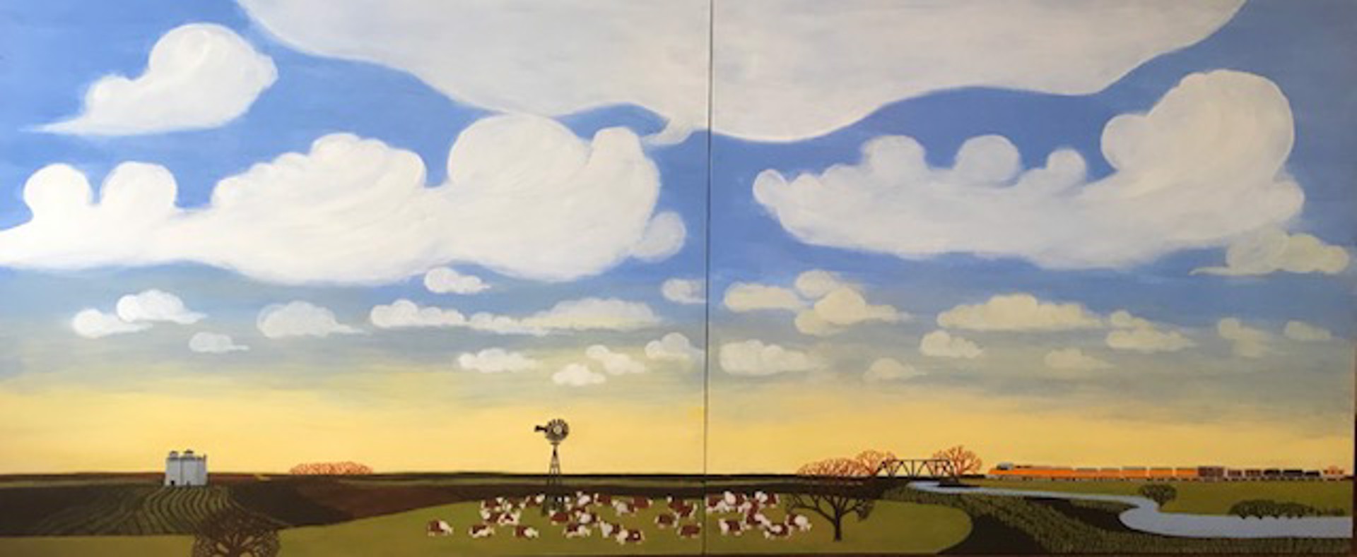 Nebraska Cloud Scene by Judith Welk
