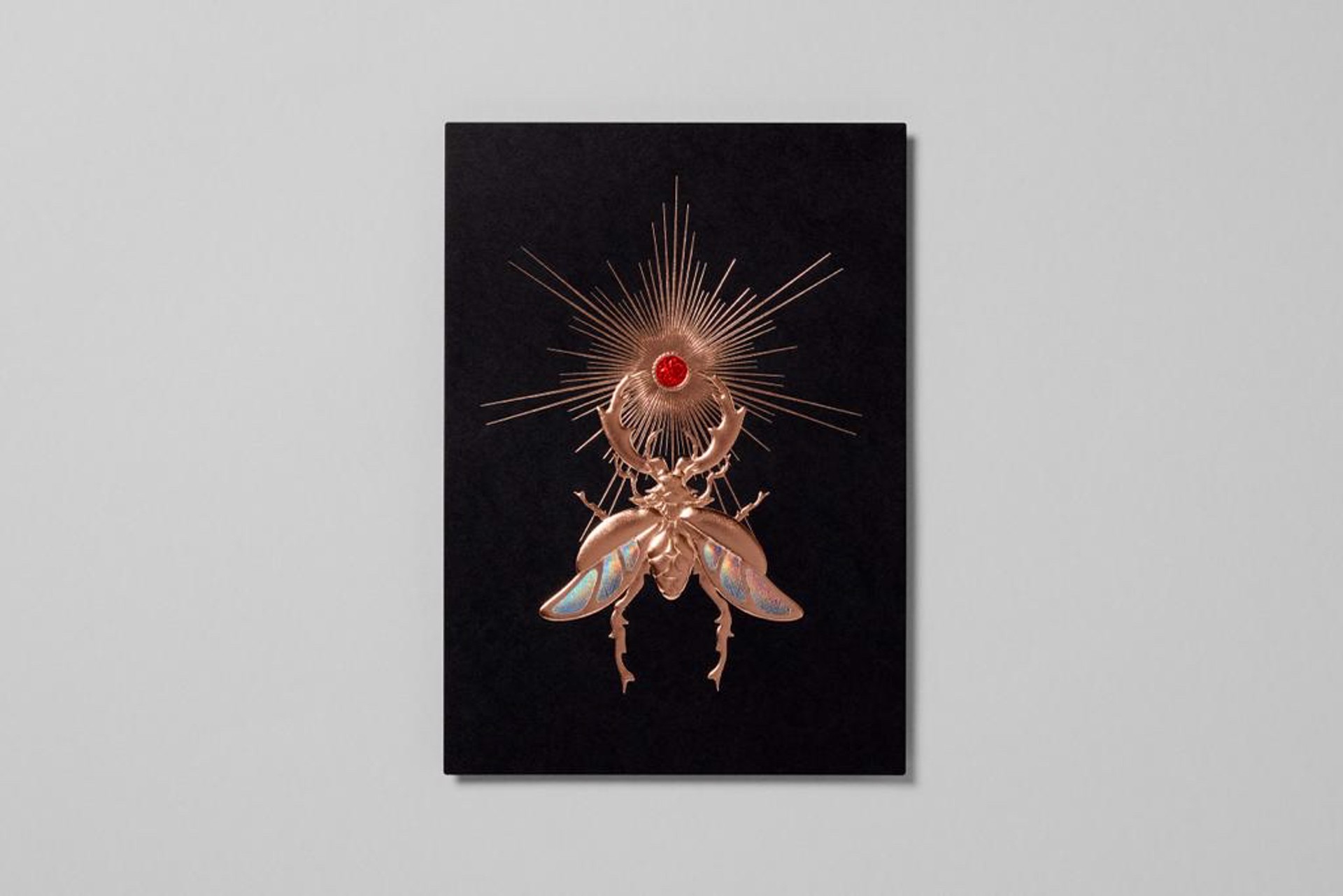 "Guiding Light" Scarab Postcard by Gary James McQueen
