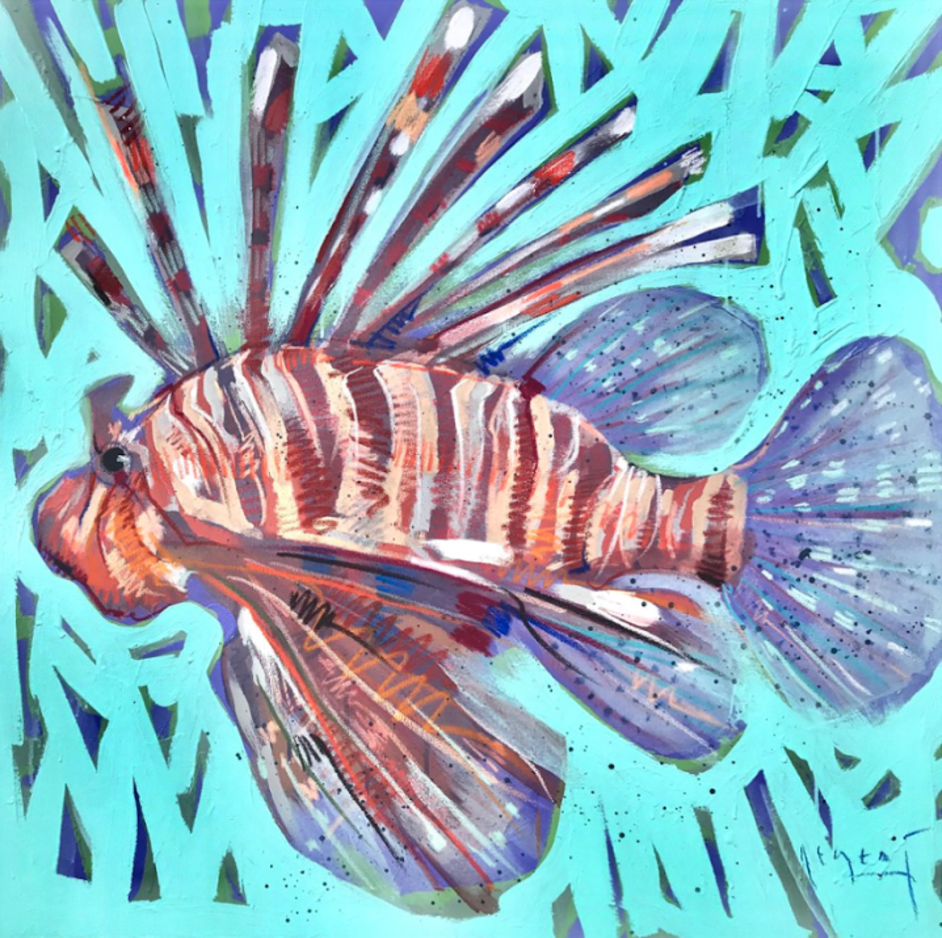 Lionfish no.9 by Tim Jaeger