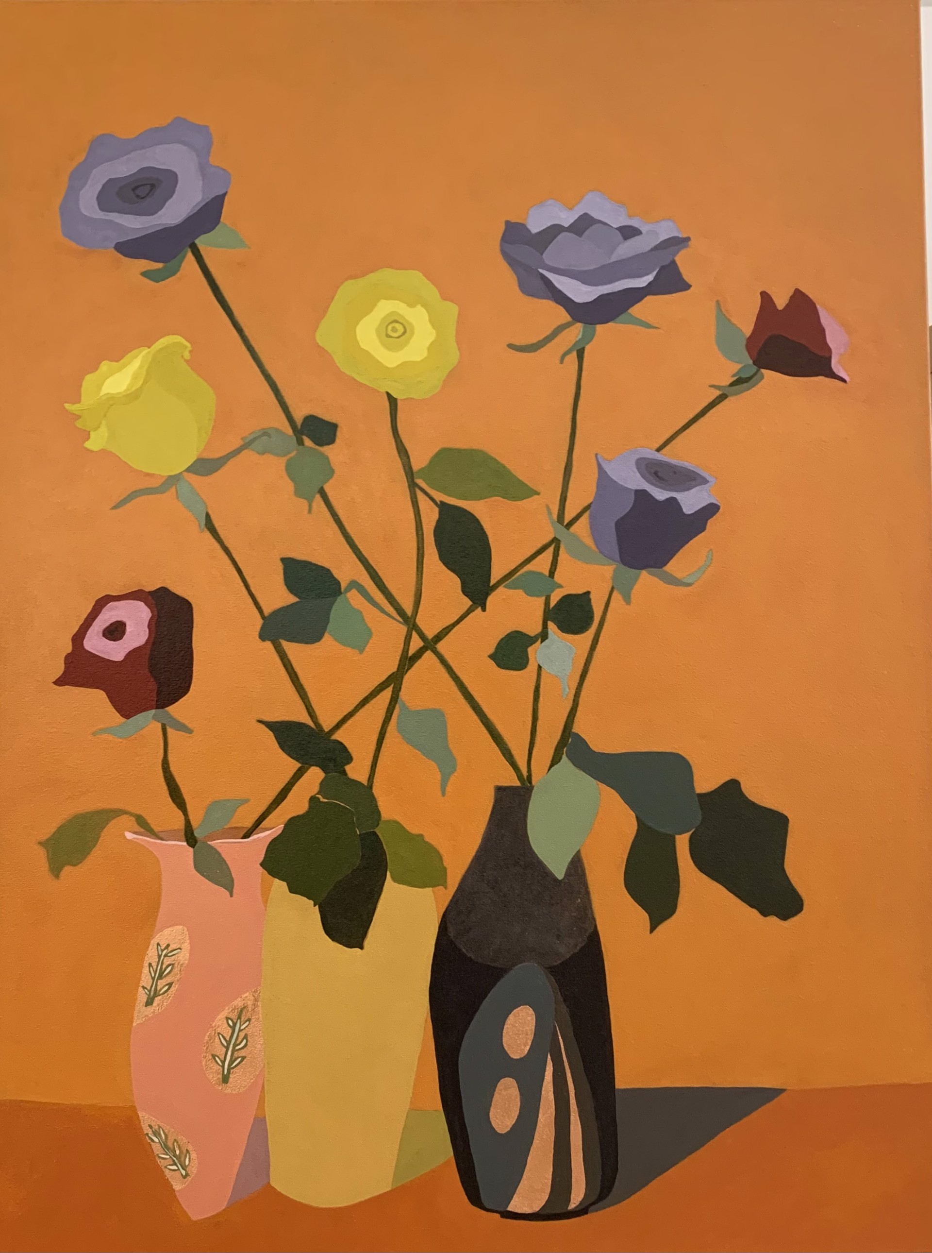 Vases and Flowers by Sheila Keefe Ortiz