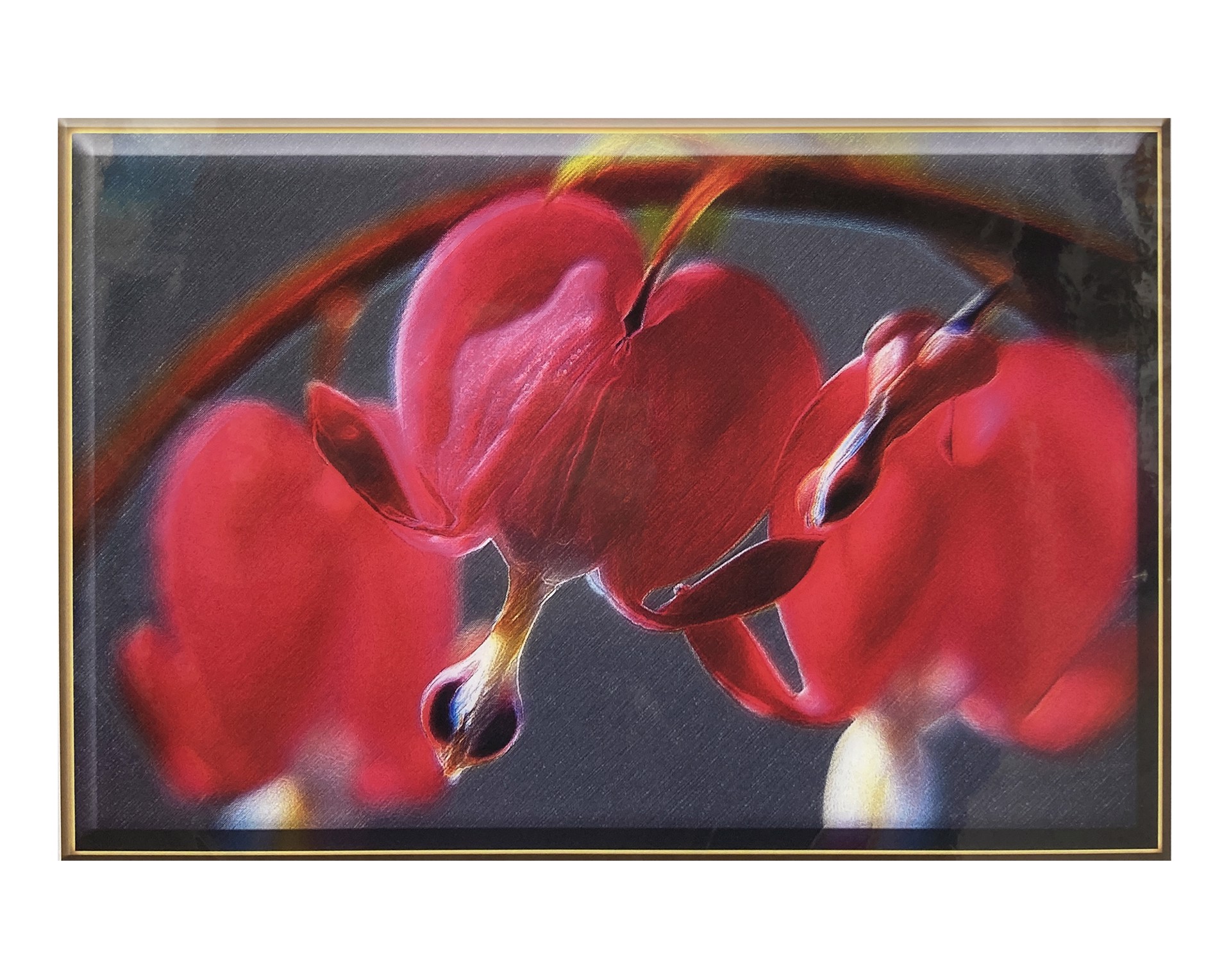 Hearts Flowers by Kevin Foote Art One Gallery, Inc.