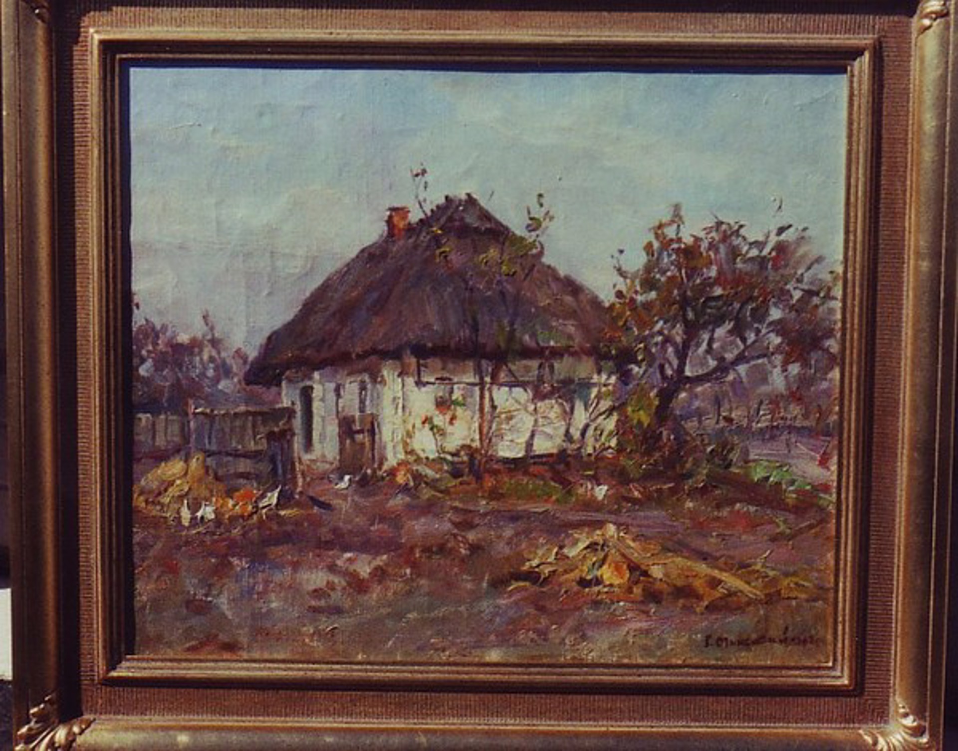 Old Farm Cottage by Gregori Minskie
