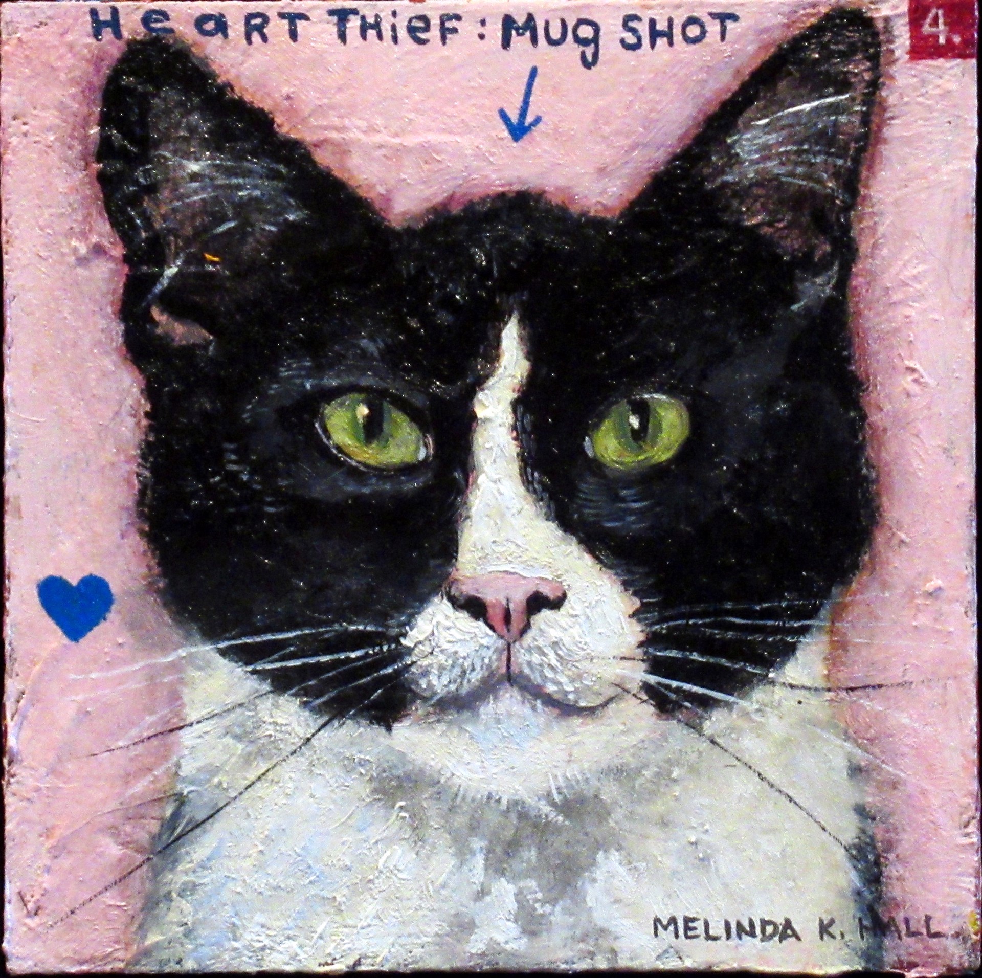 Heart Thief:  Mug Shot #4 by Melinda K. Hall