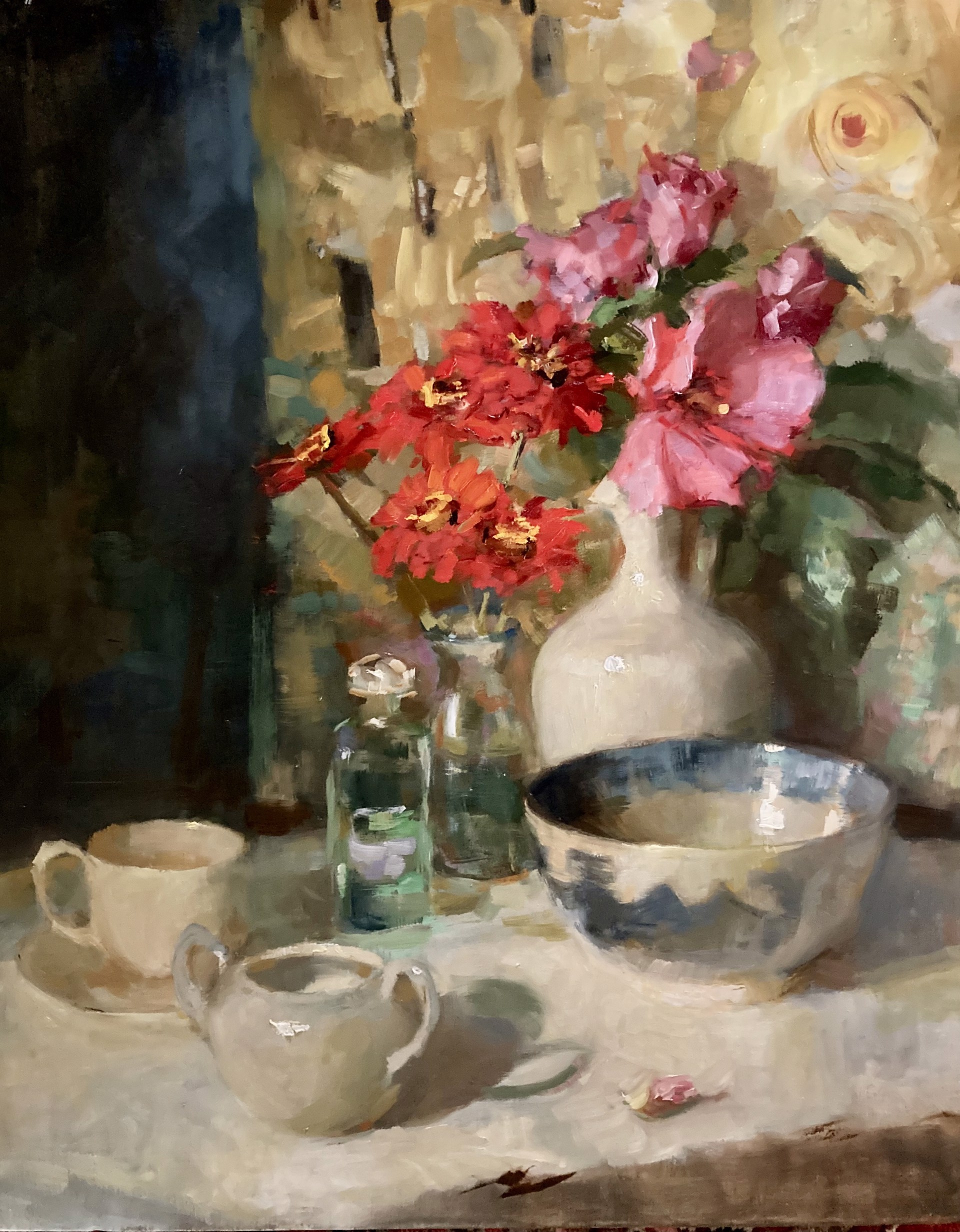 Still Life with Summer Flowers by Katherine Galbraith