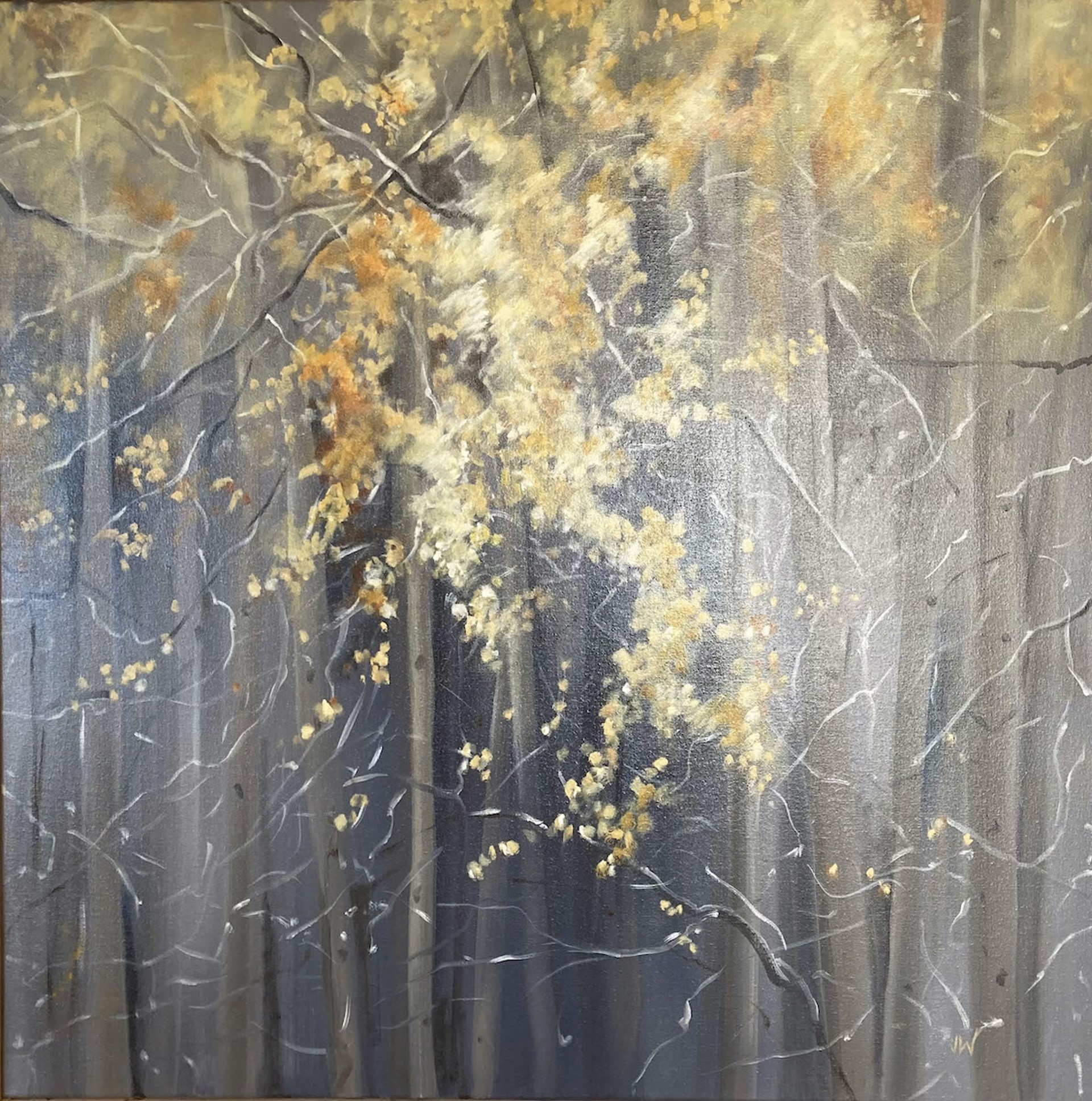 Light on Leaves by Jan Wagstaff