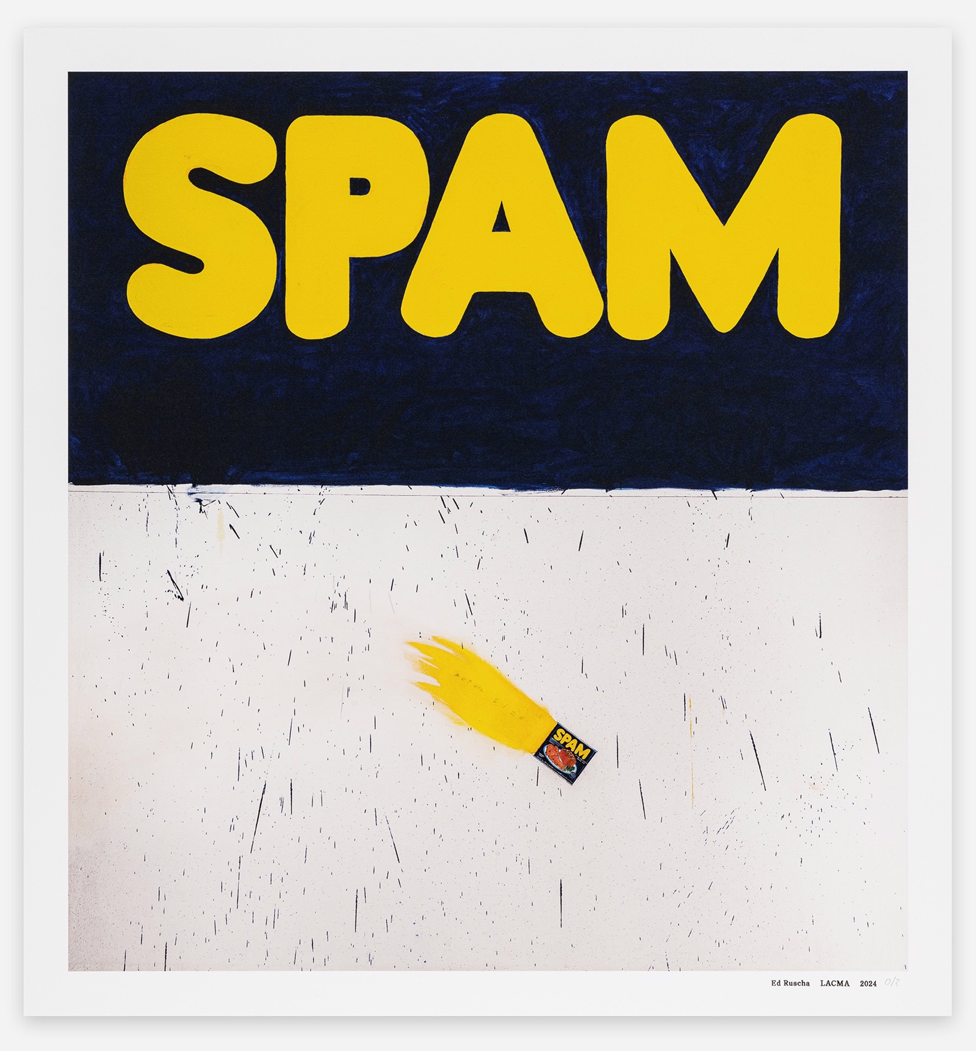 Actual Size by Ed Ruscha