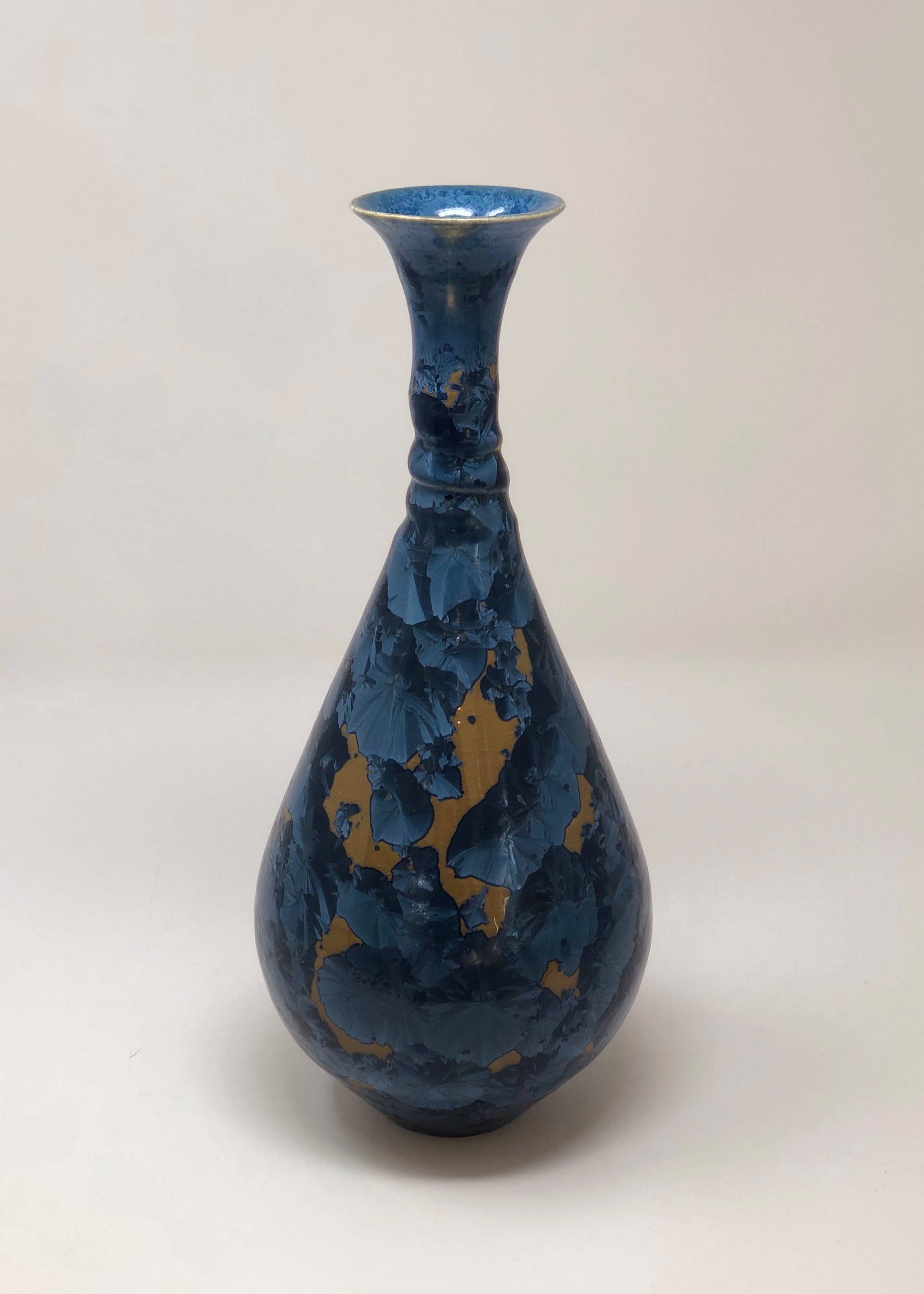Midnight Blue Vase I by Jim Keffer