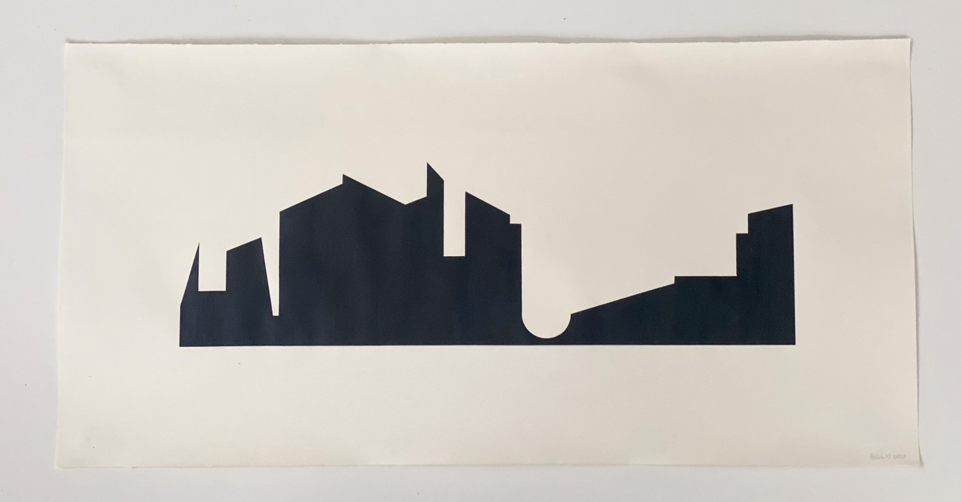 Scape (Silhouette) No. 4 by Mitchell Biggio