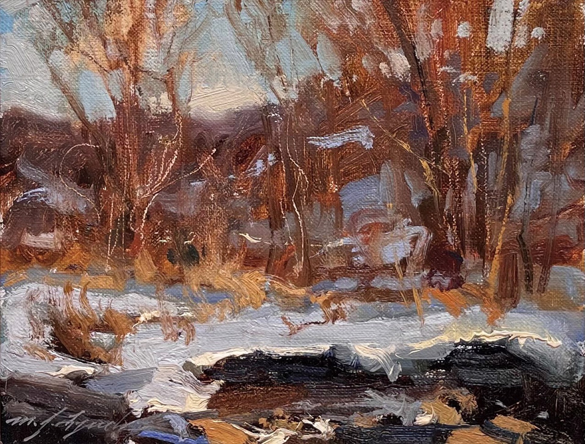 Late Afternoon - Bear Creek by Michael J Lynch