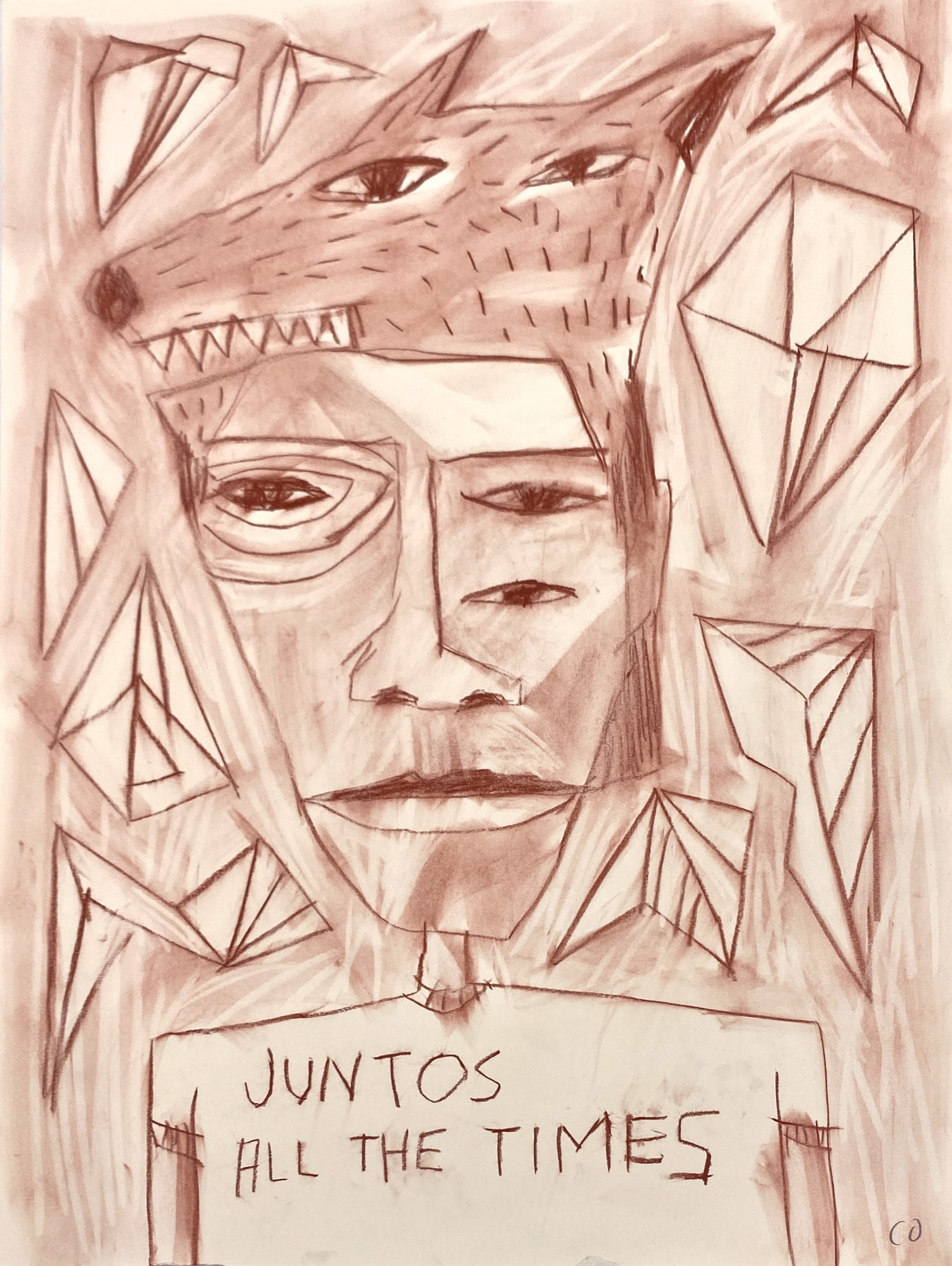 Coyote Boy con Diamonds by Cruz Ortiz