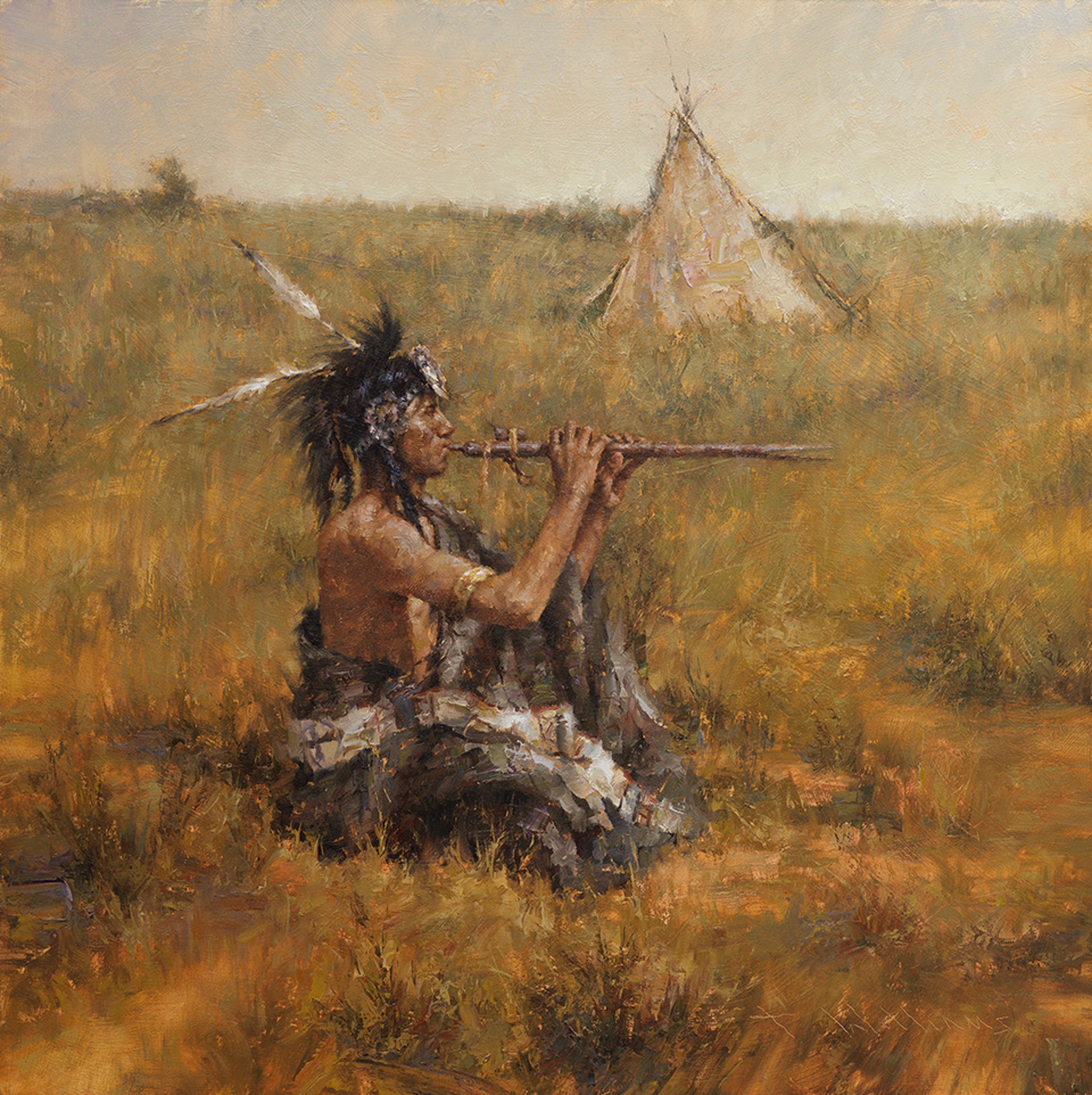 Courting Flute by Todd A. Williams