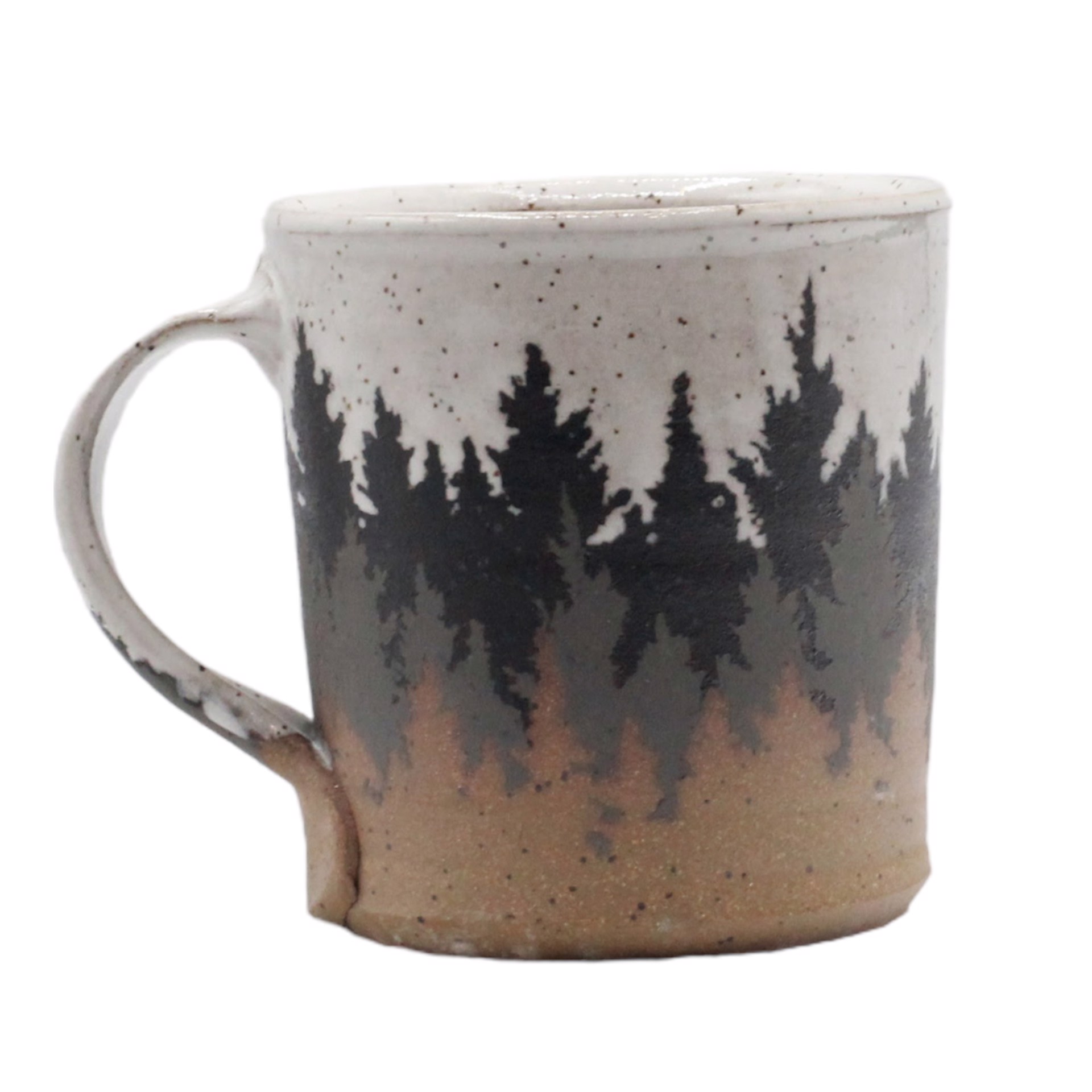 Layered Forest Mug by Stephen Mullins