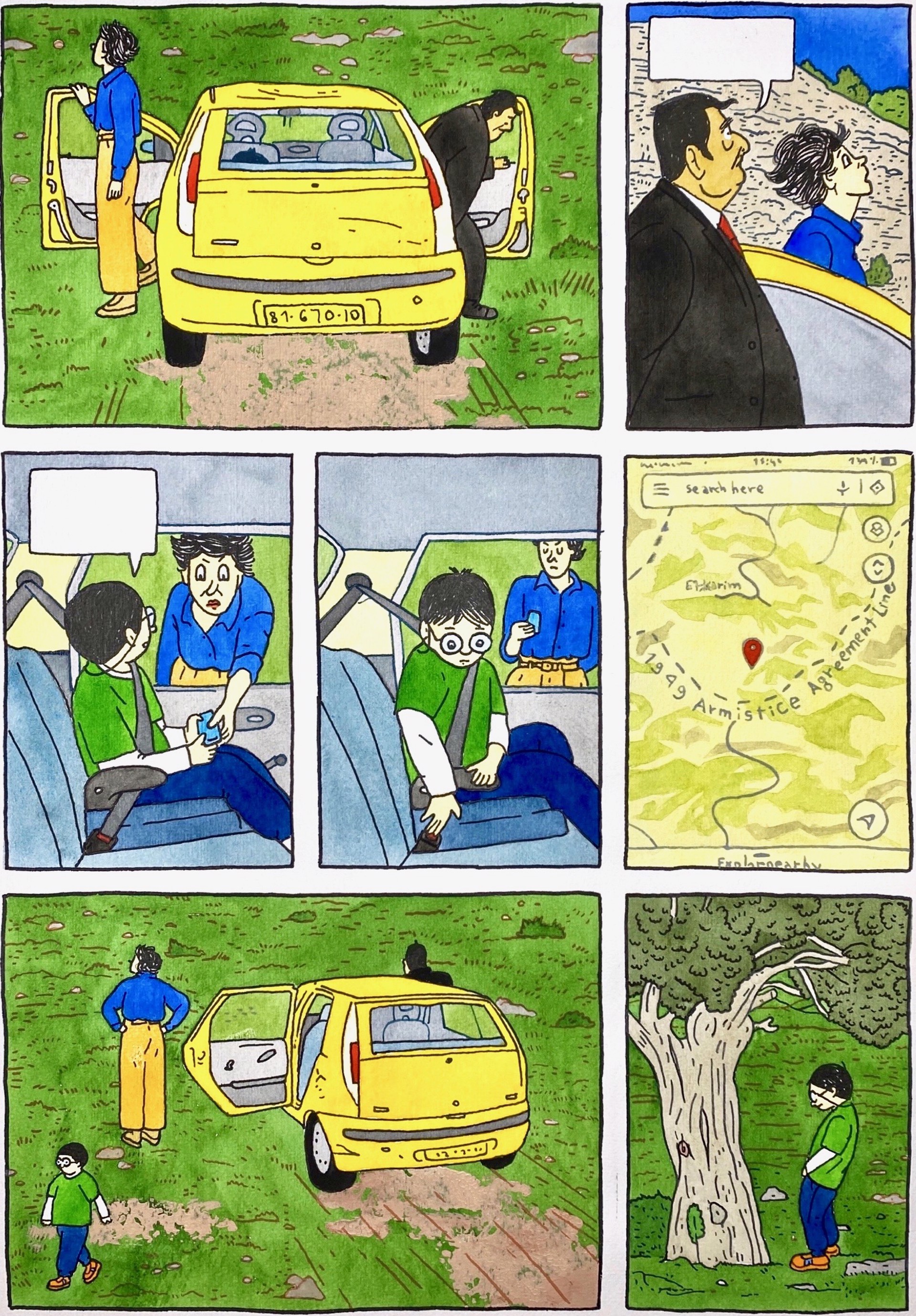 Tunnels, Page #54 by Rutu Modan