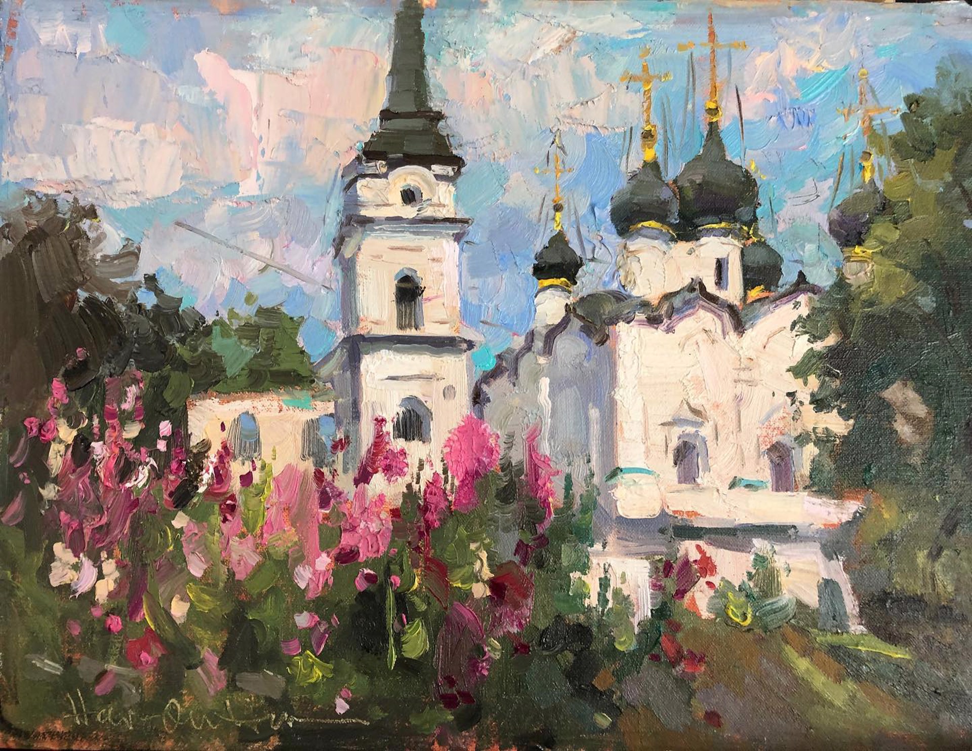 Russian Church by Hai Ou Hou
