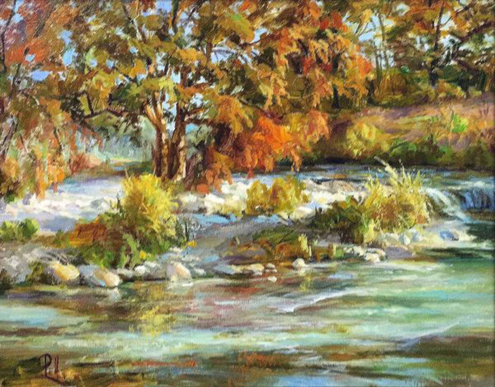 Fall On The Frio by Lilli Pell