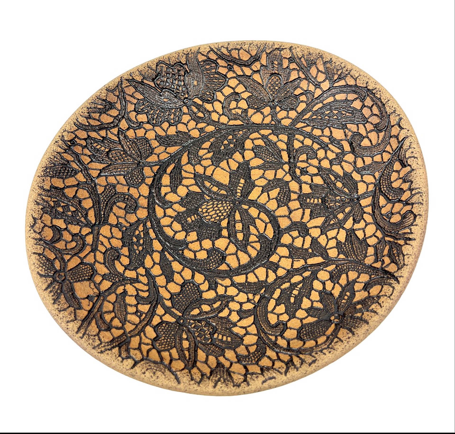 Hand Carved Ceramic Bowl by Kelly Jean Ohl