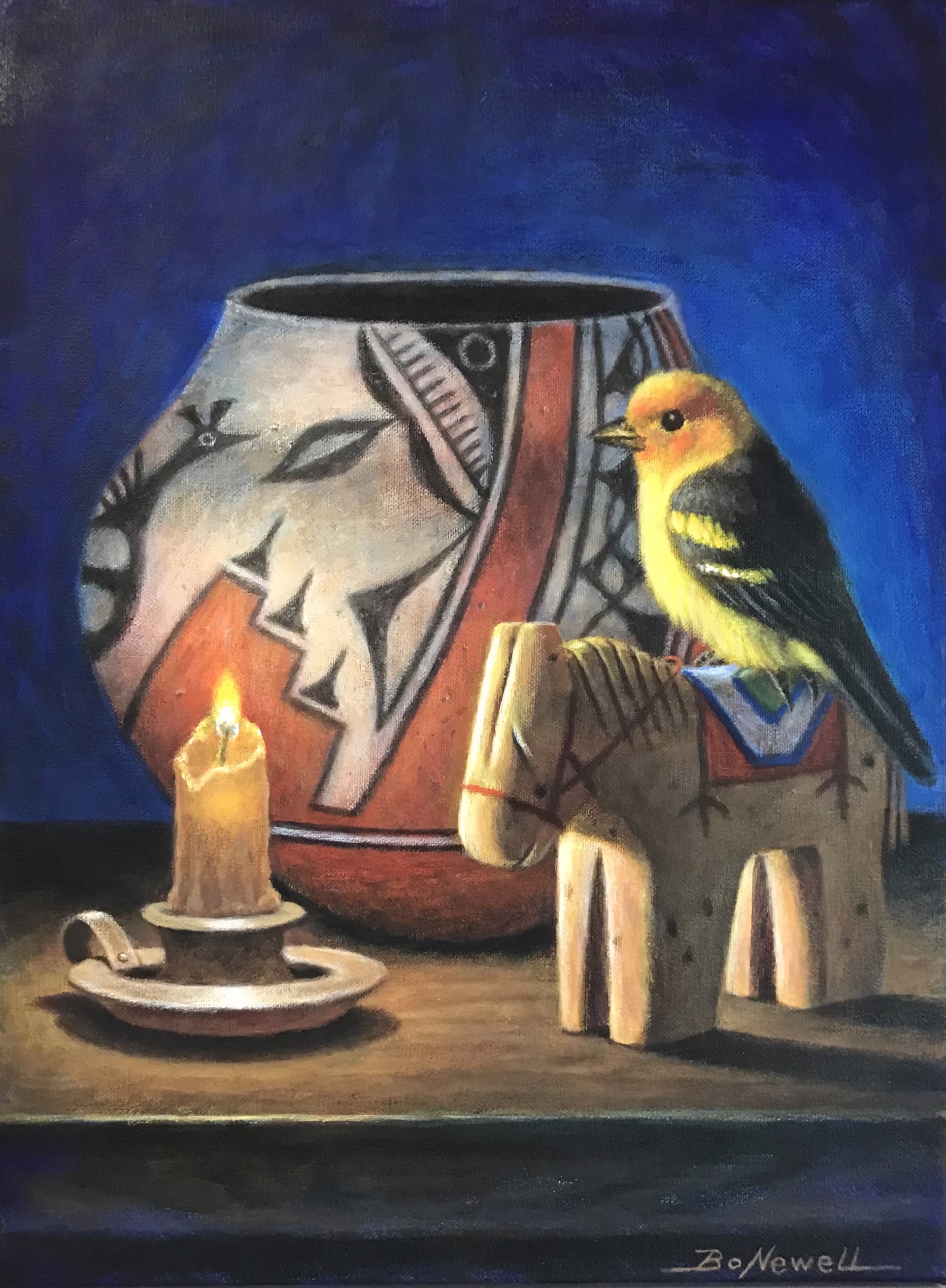 Candlelight Visitor by Bo Newell