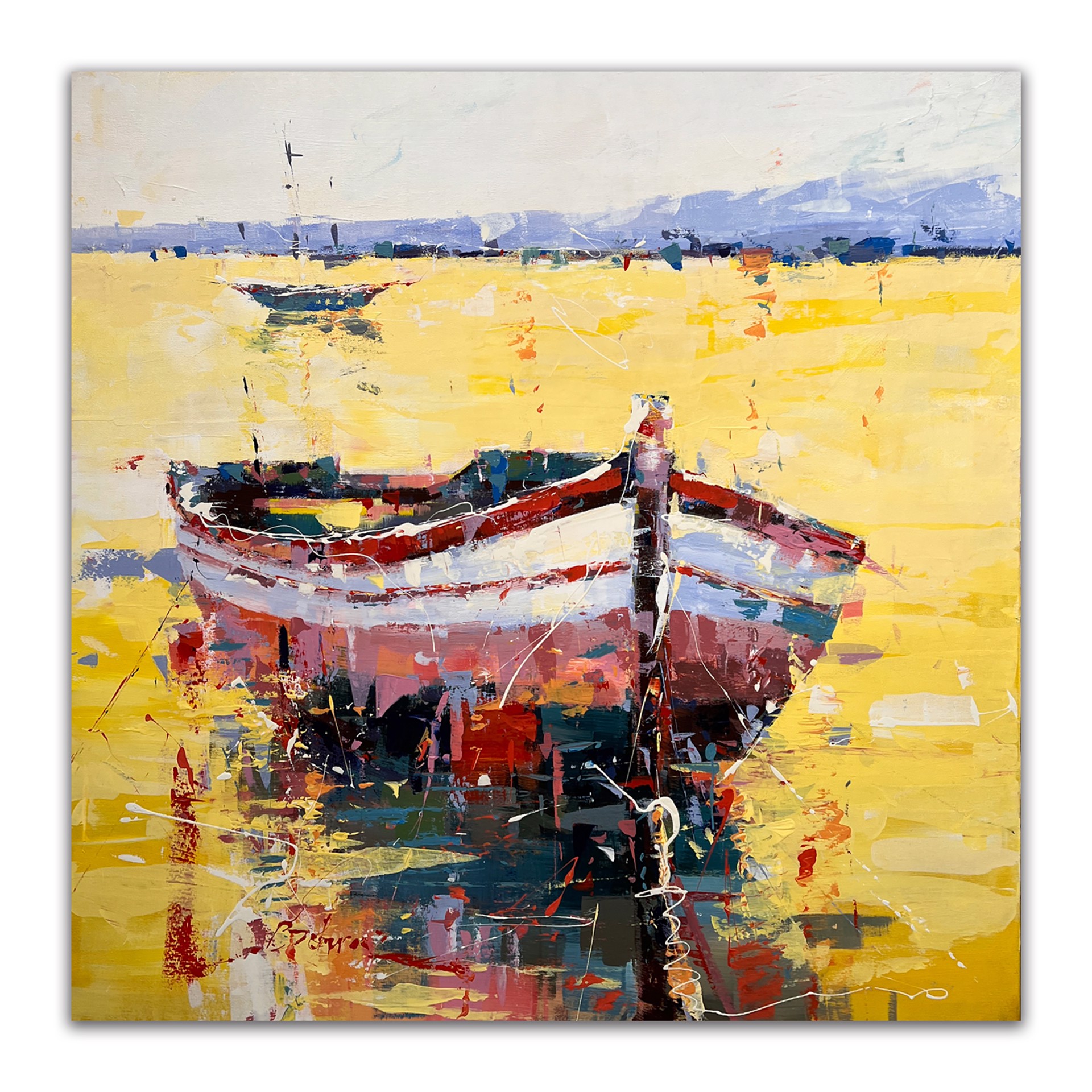 Boat Series 34 by Behrooz Valiani