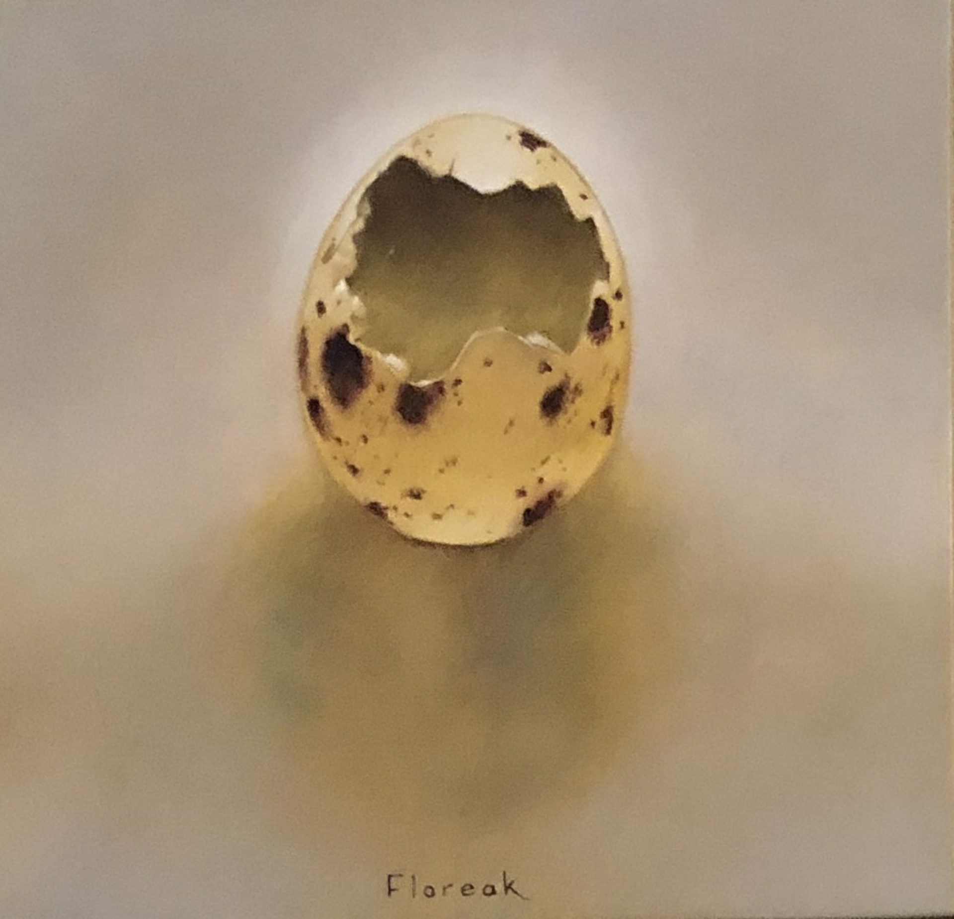 Broken Egg by Ida Floreak