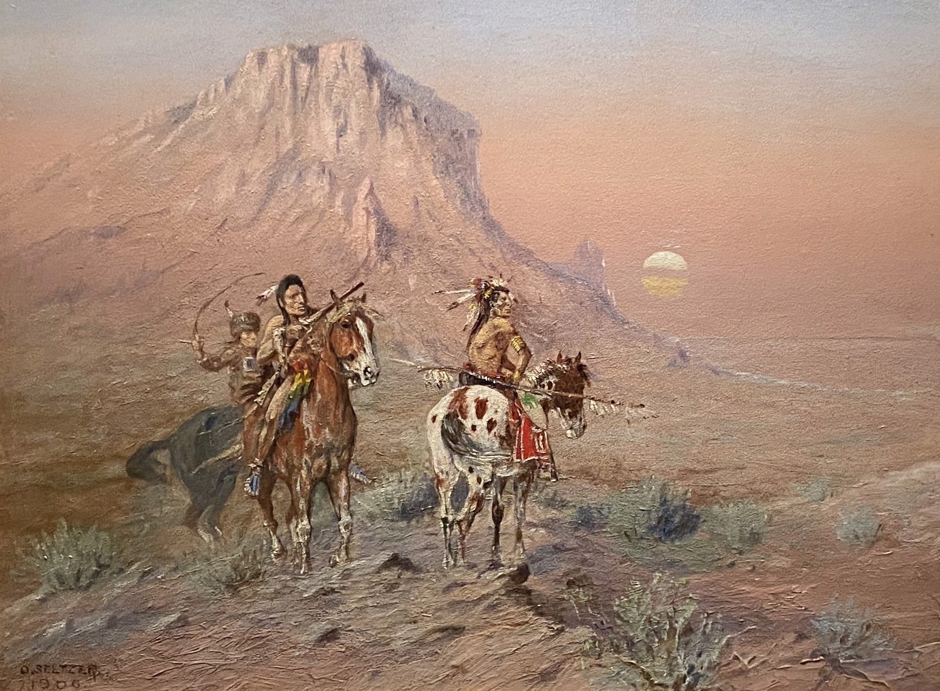 INDIAN SCOUTS by O.C. Seltzer [1877–1957]