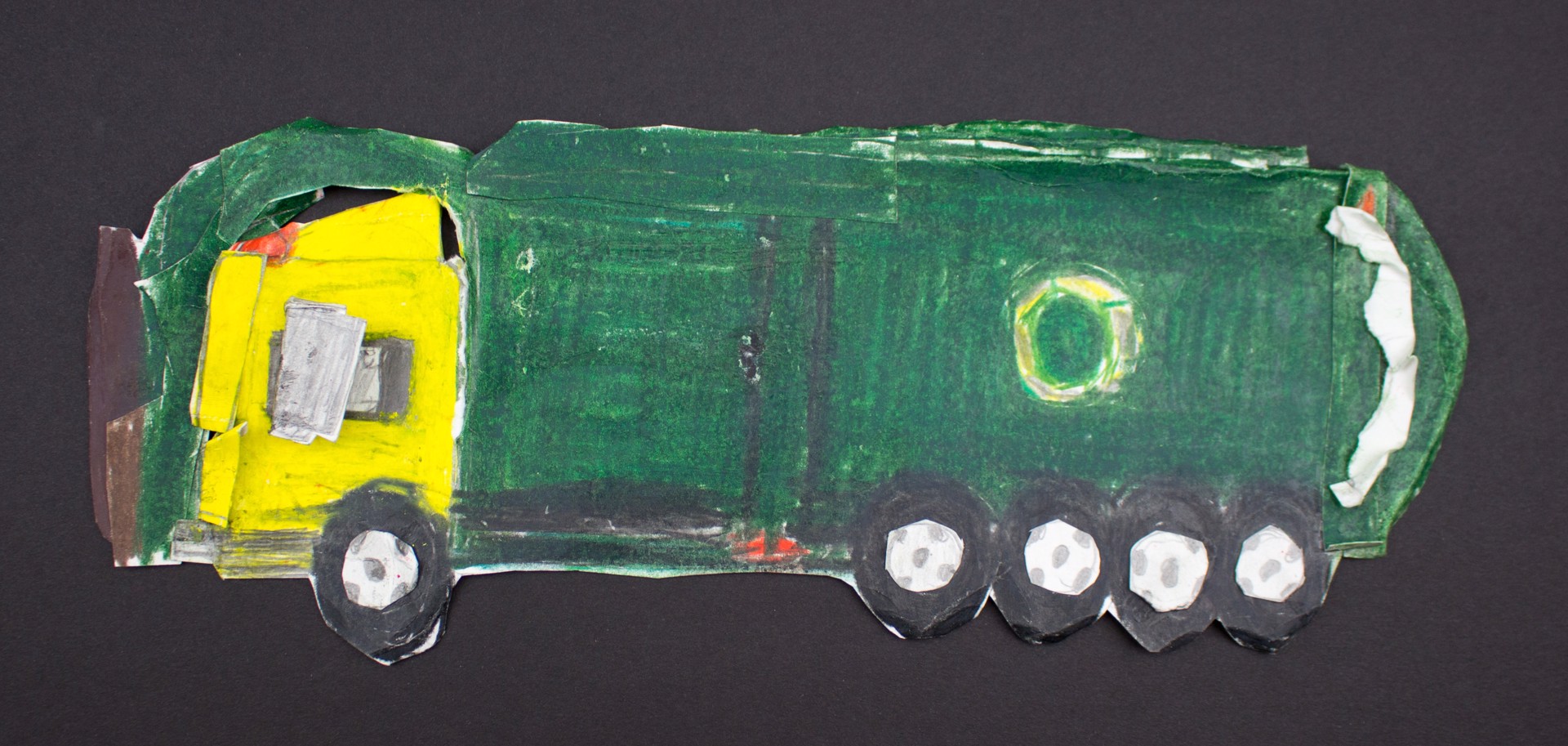 Green Truck by Michael Haynes