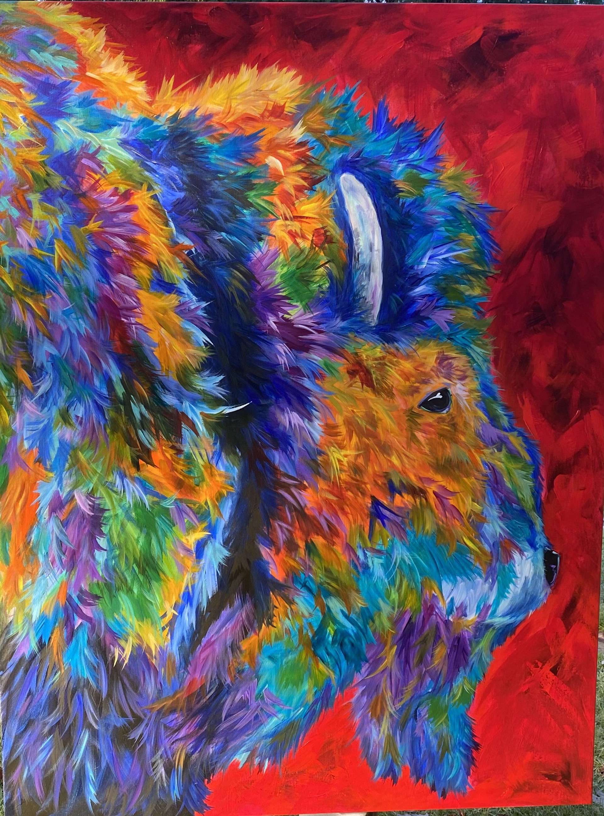 Buffalo Commission (SOLD) by LINDA ISRAEL