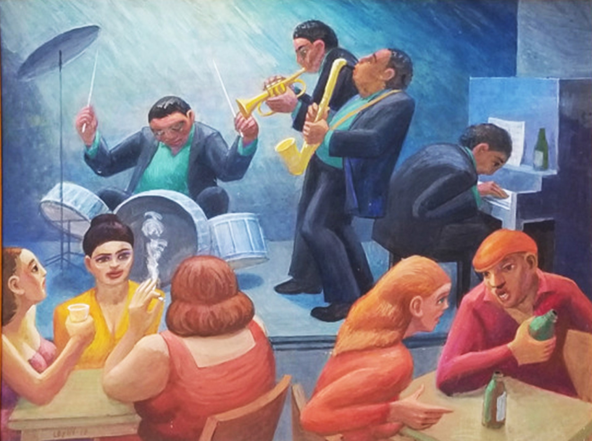 Jazz Scene by Eli Levin