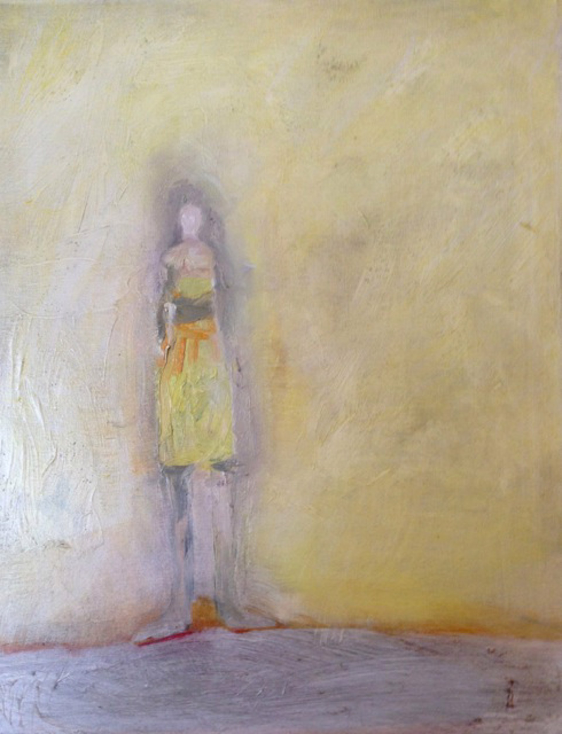 Yellow Figure by Brigitte McReynolds