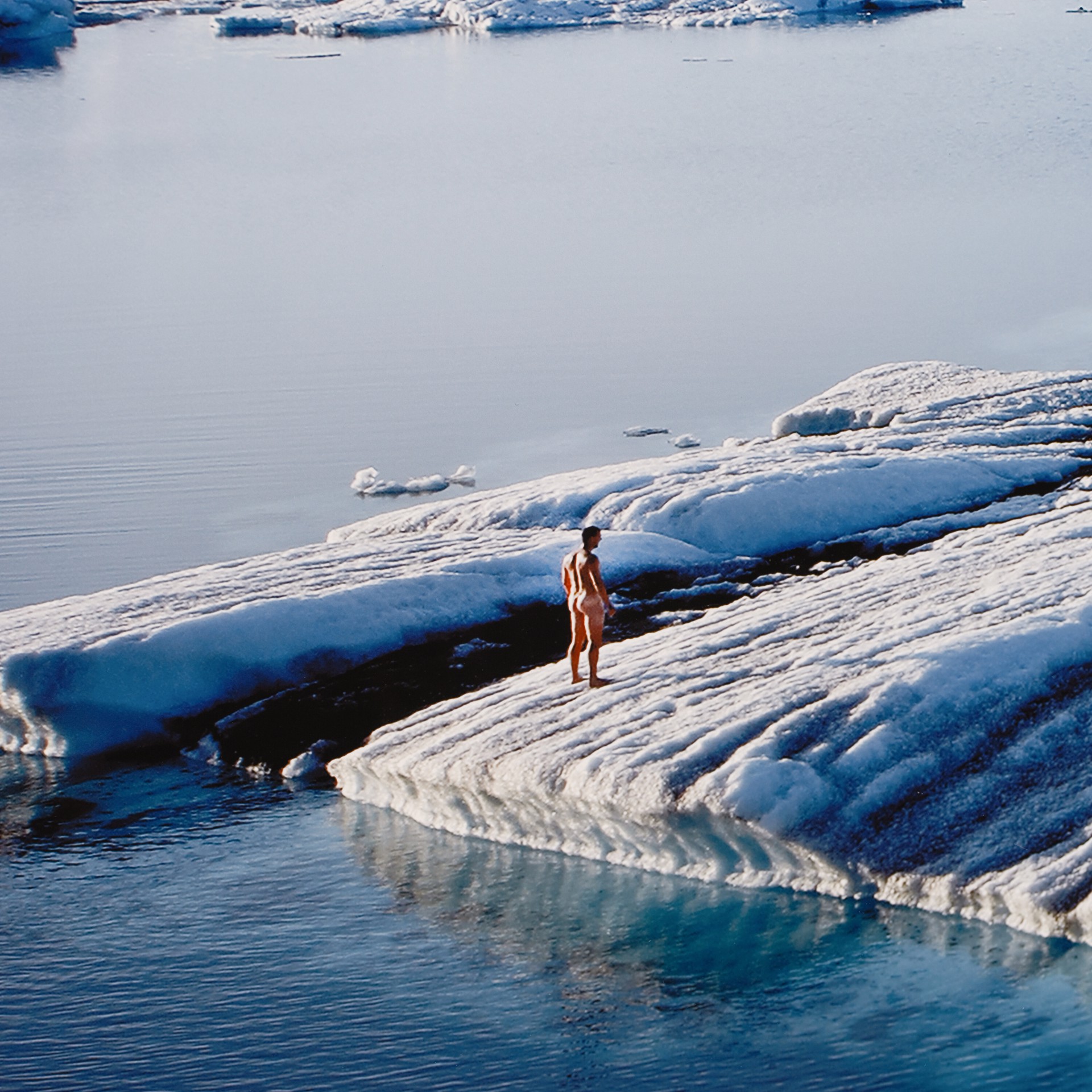 Naked Man on Iceberg by Peter Andrew Lusztyk | Location
