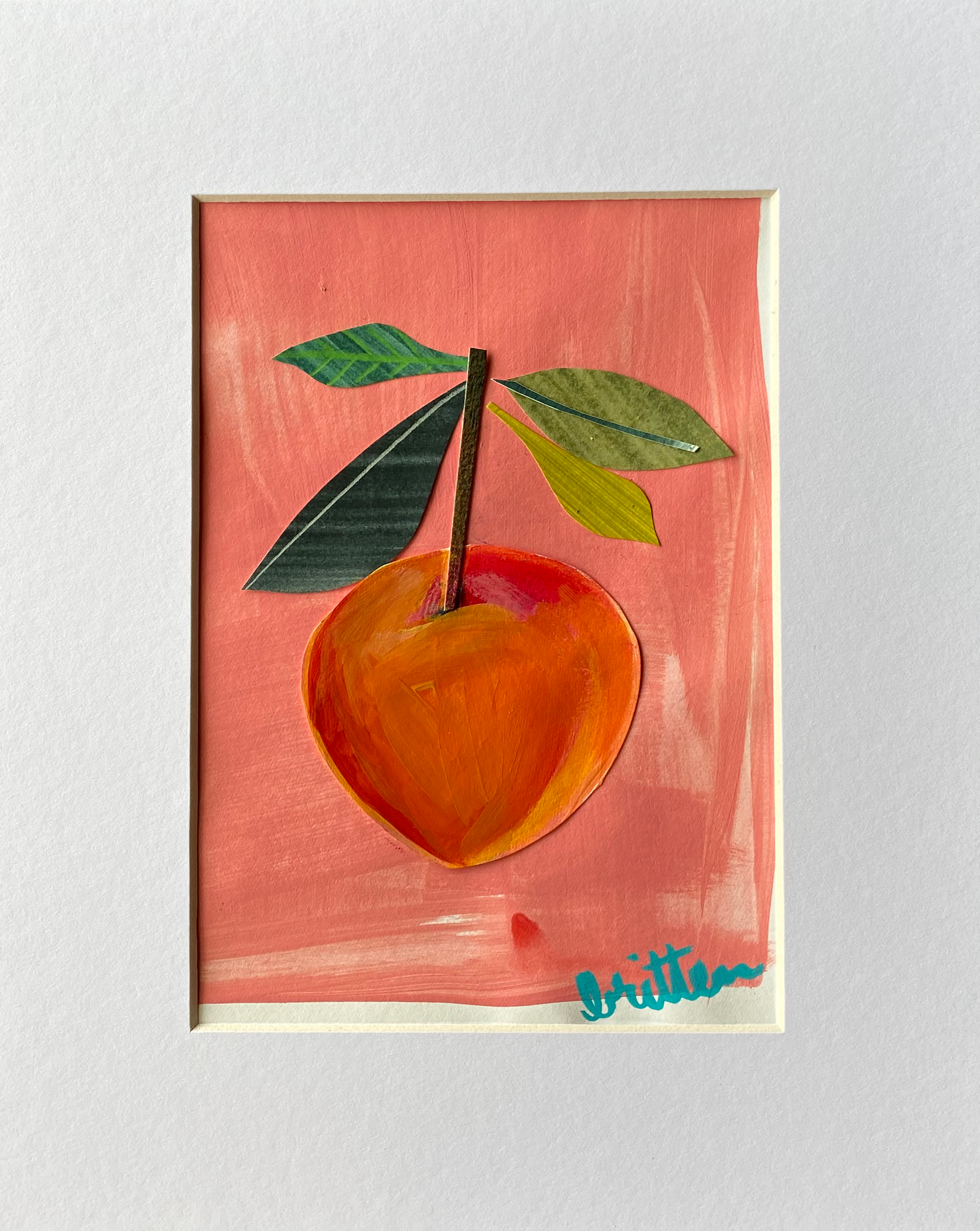 Peach Tree Mini by Meg Britten