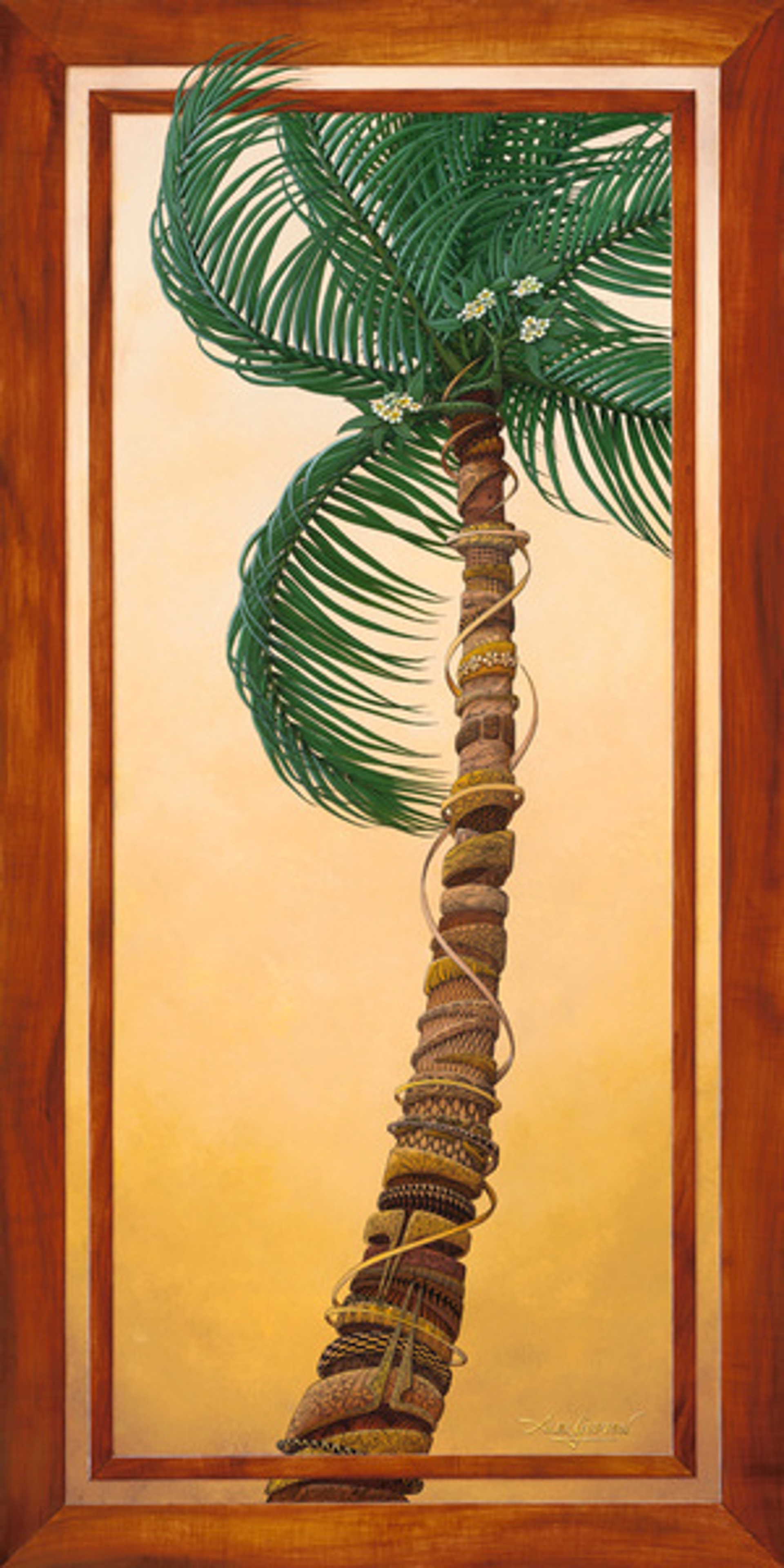 Rapt Palm Flower by Alex Gupton
