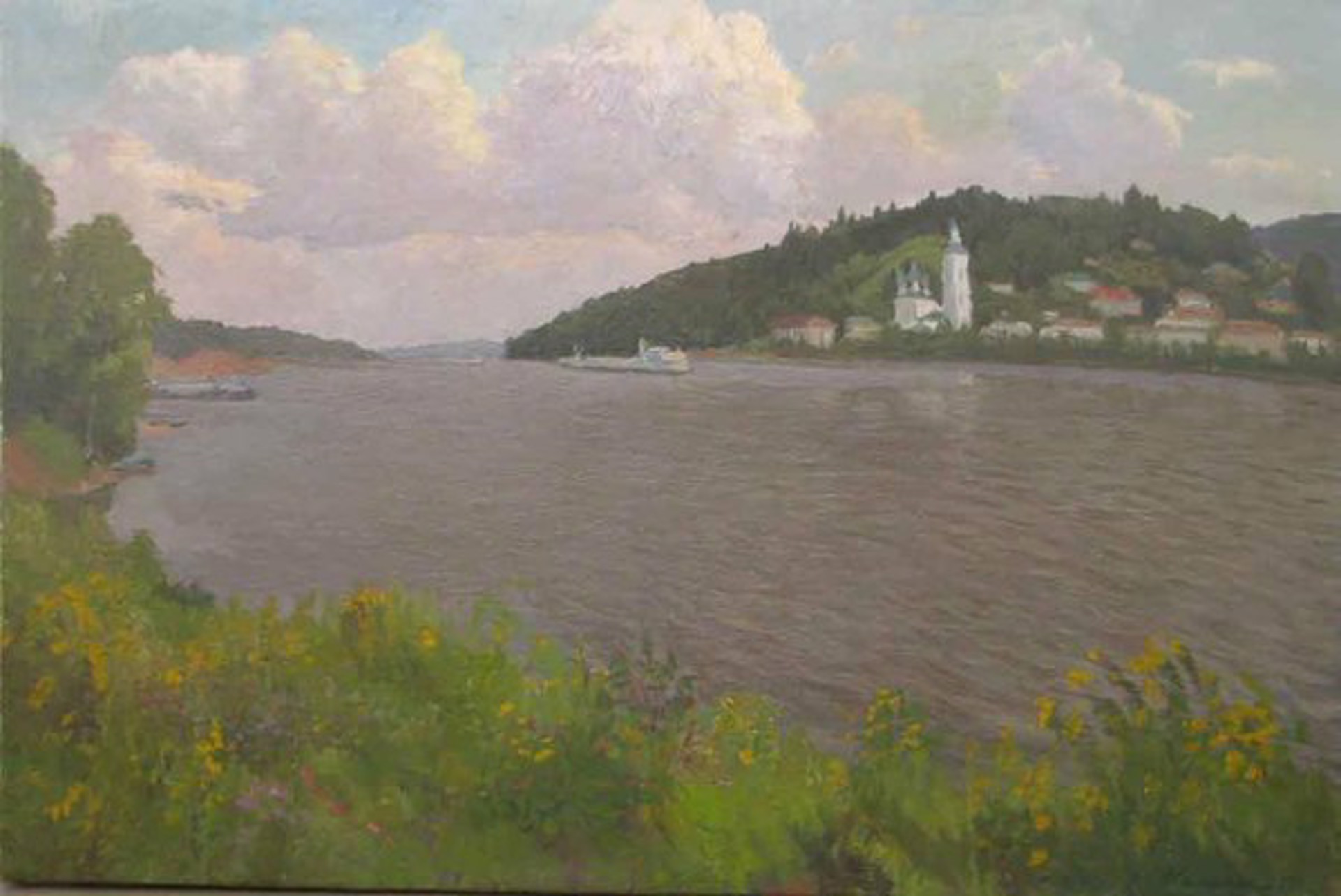 The Volga Near Plise by Aleksandr Kaminin