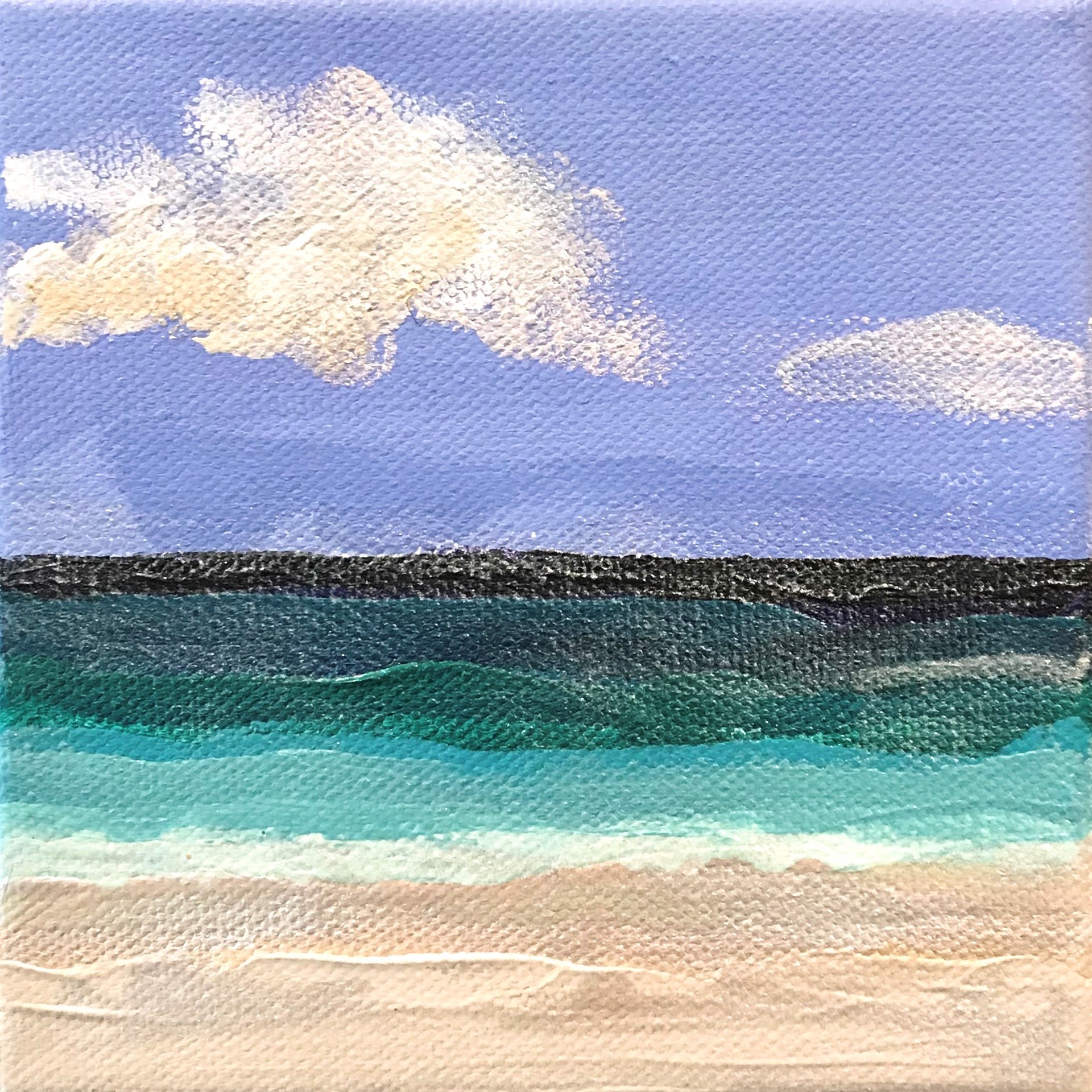 Beachfront No. 1 by Leslie Poteet Busker