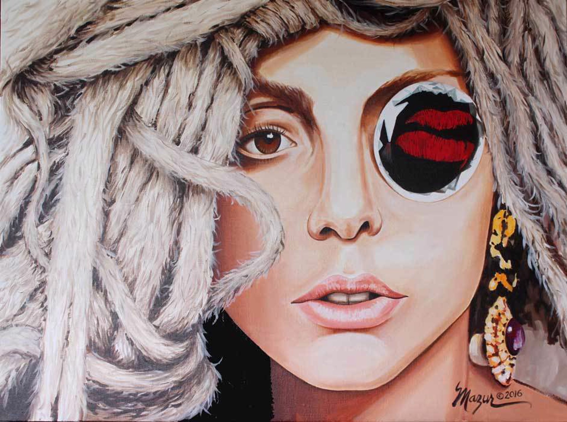 Lady Gaga "In Dreads" by Ruby Mazur