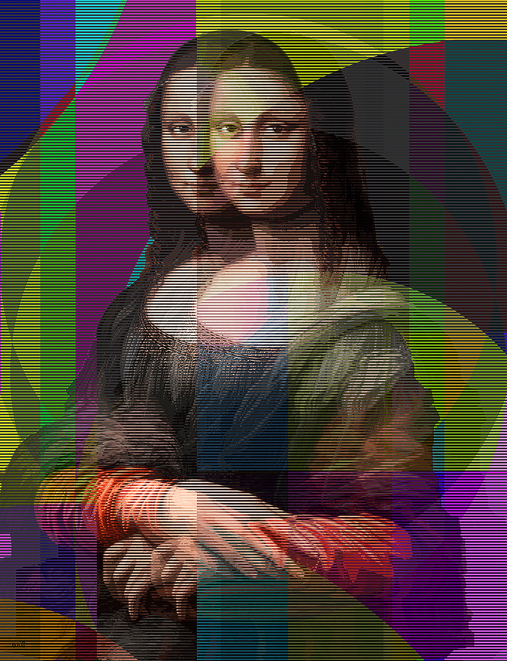 Mona Lisa II by Pınar Du Pre