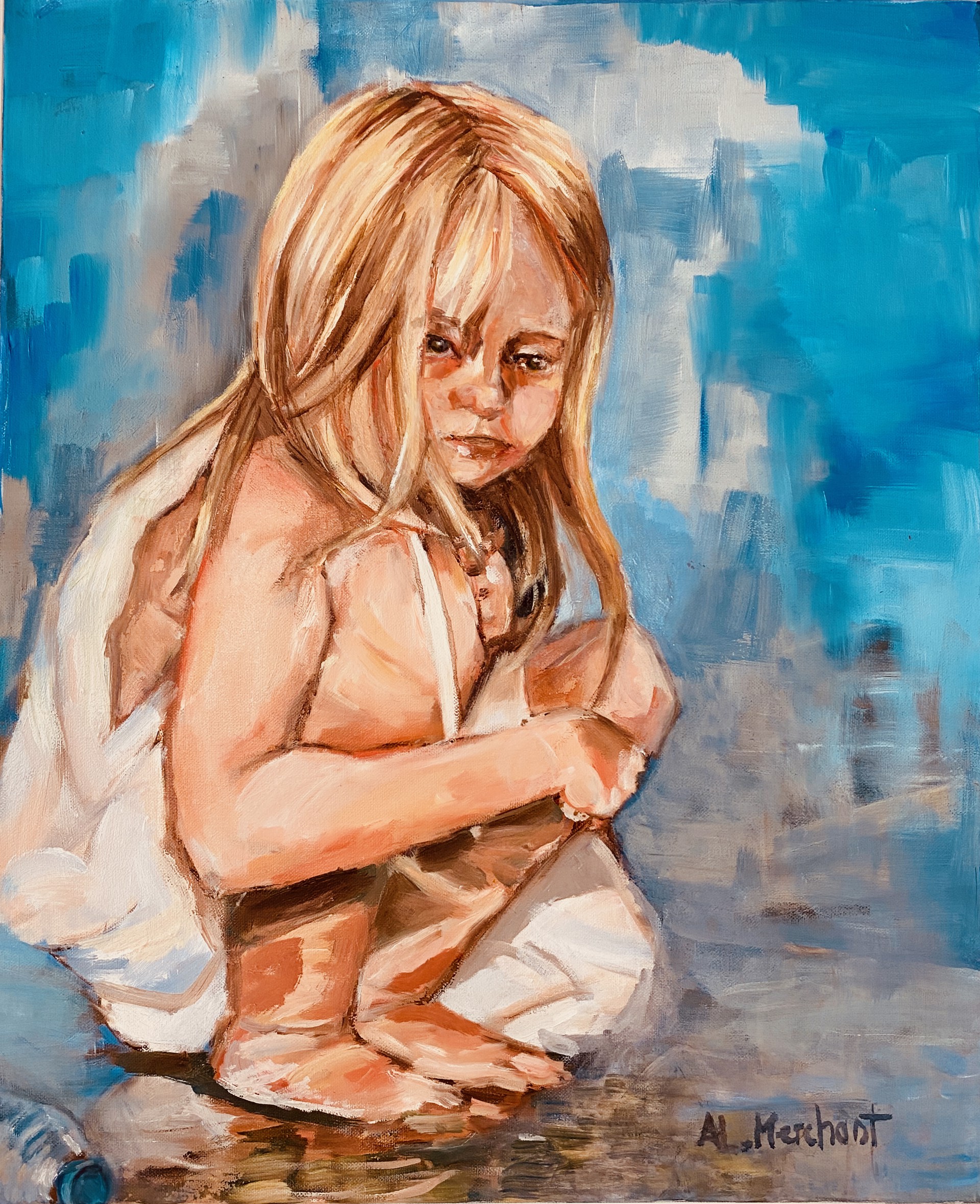 A Girl's Plead by Anne-Lise Merchant