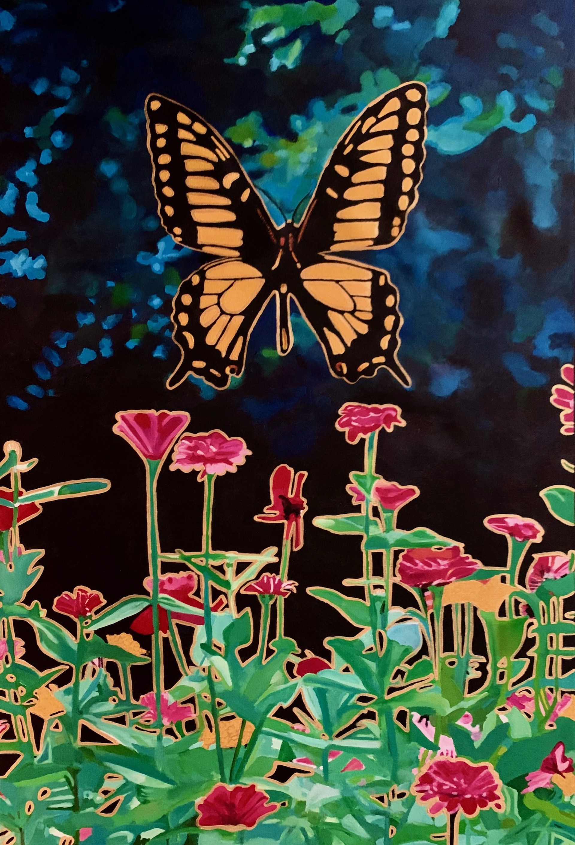 Butterfly Garden by Abigail Chase Miller