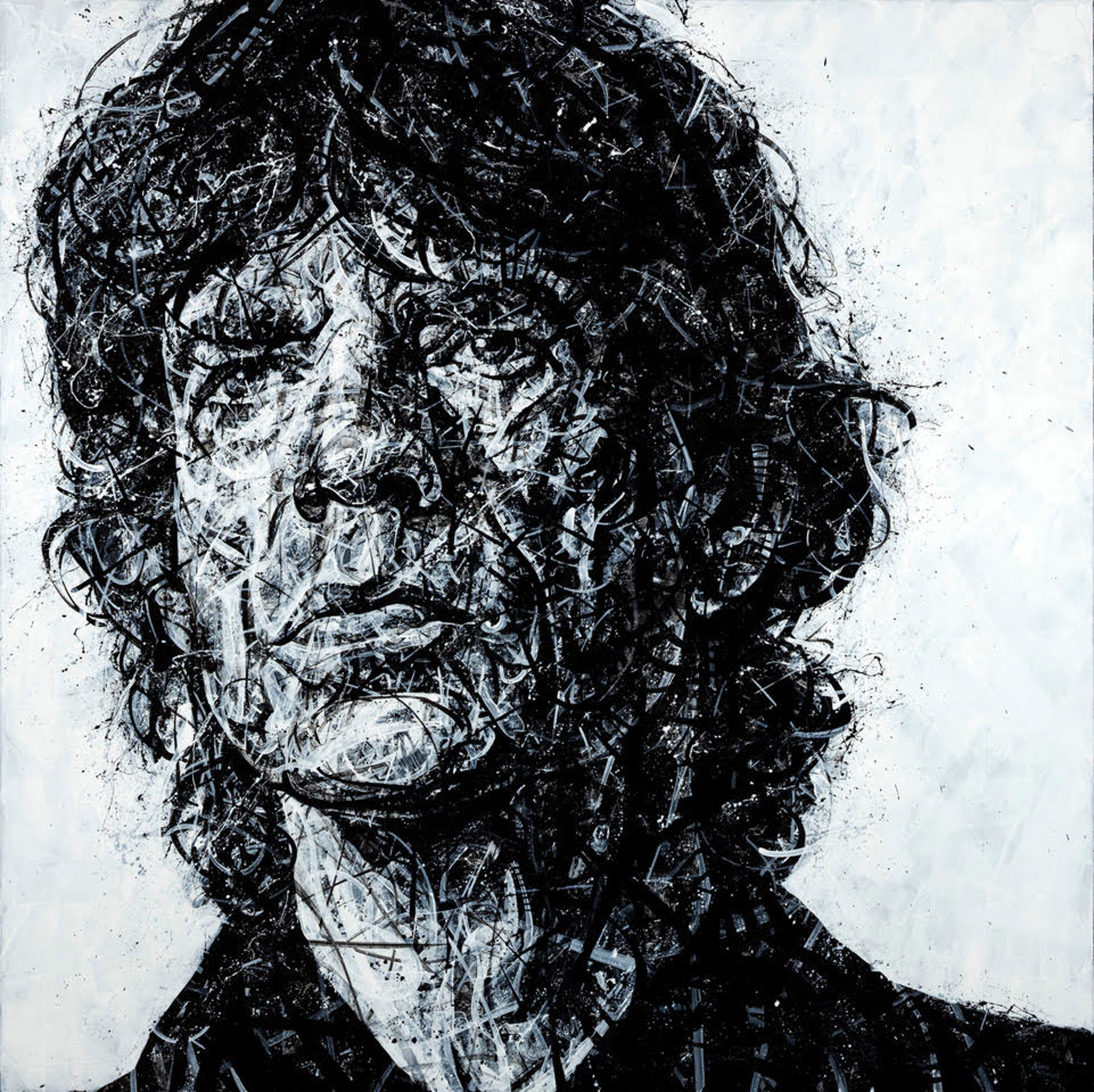 Time - Mick Jagger by Aaron Reichert