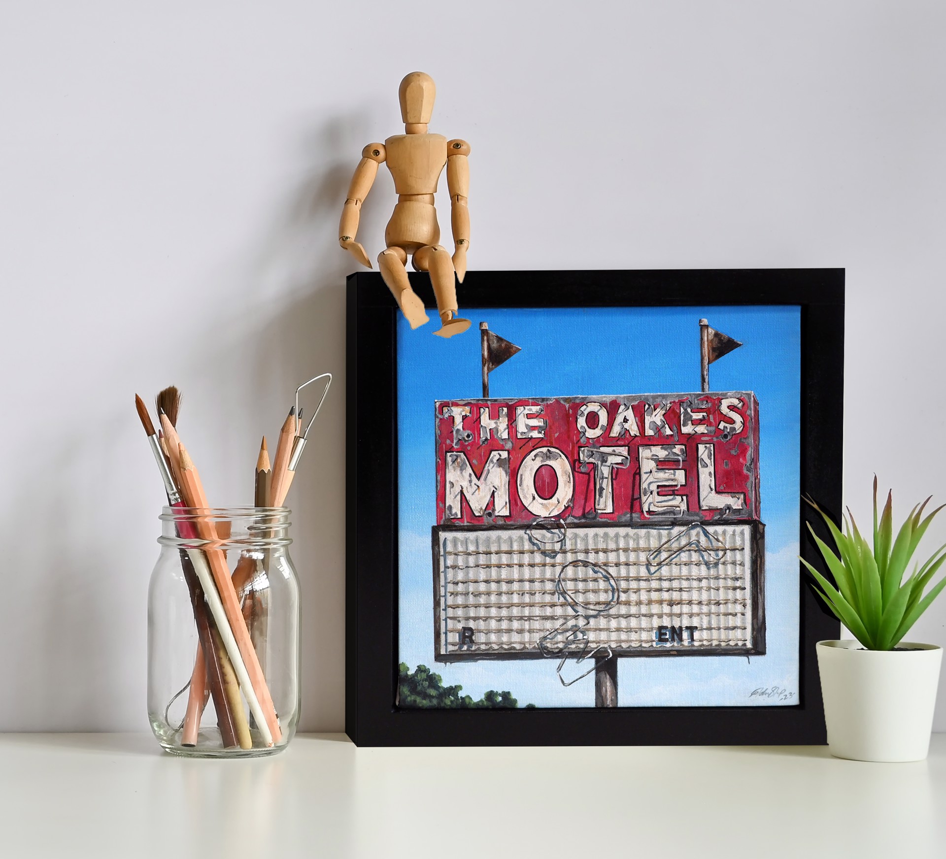 The Oakes Motel by John Sharp