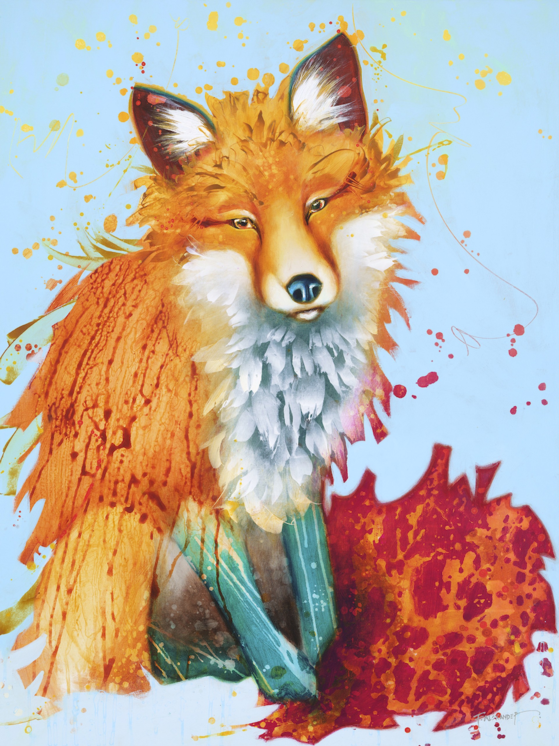 Foxy Fox by Fran Alexander