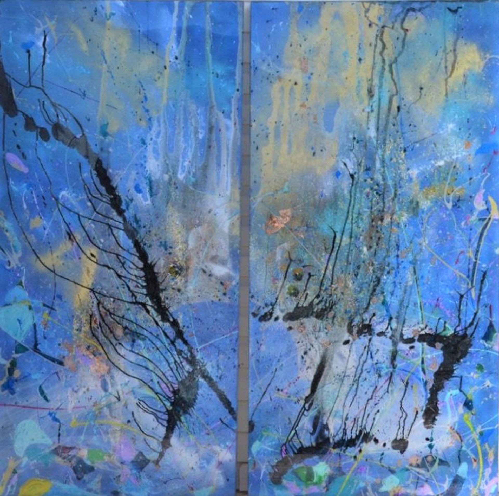 All that Glitters - Diptych by Sara Conca
