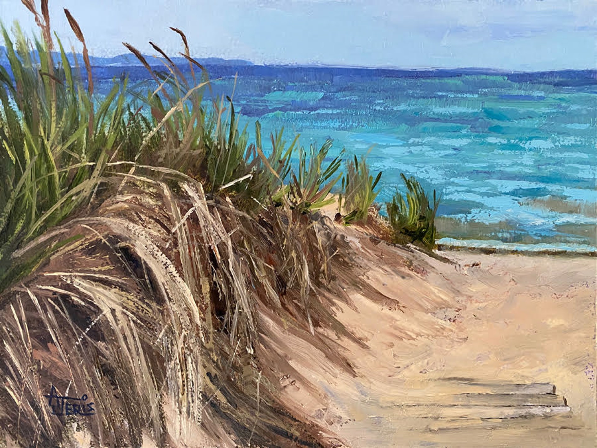 Way to the Beach by Andrea Jeris