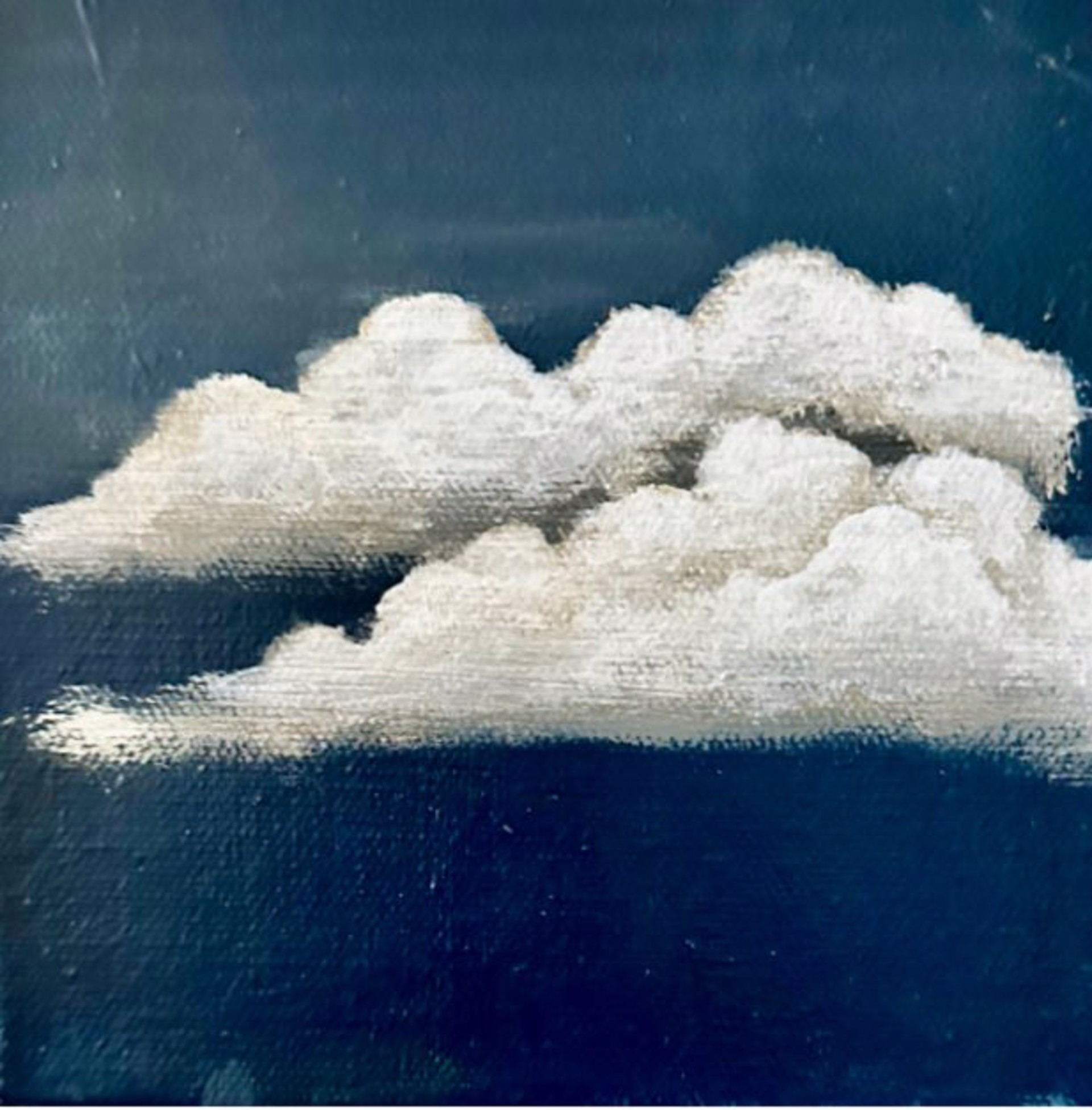Blue Clouds by Dawn Martin Fischer
