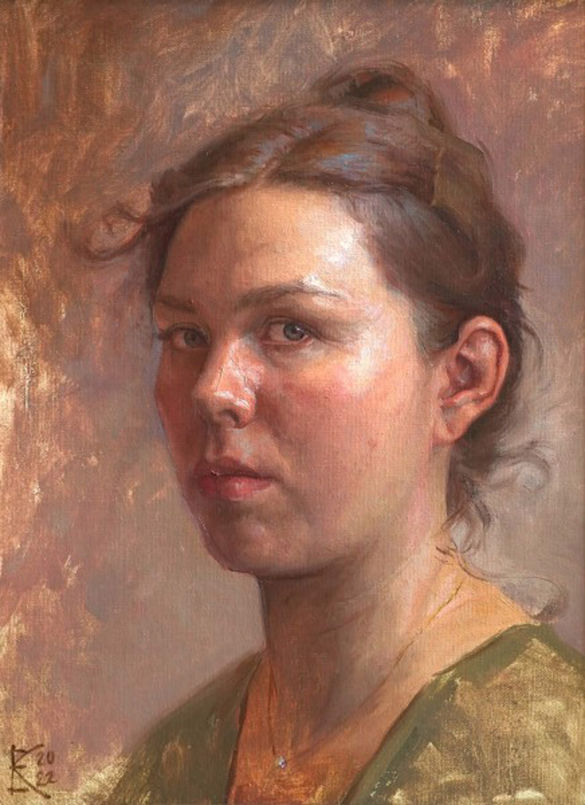Self Portrait at 28 by Kathryn Engberg