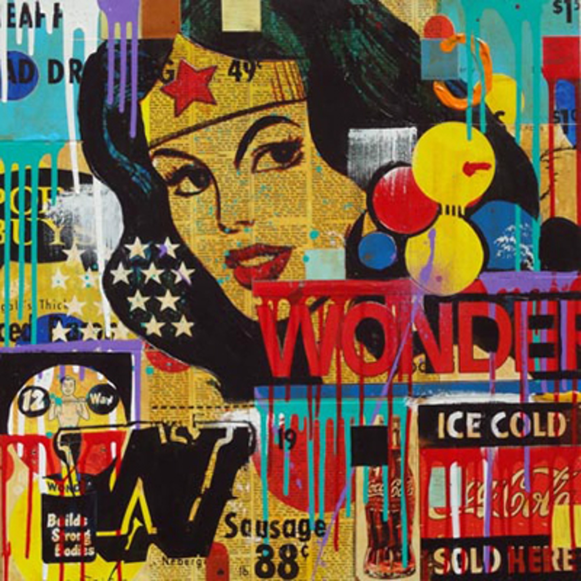 Wonder Woman by Mark Andrew Allen