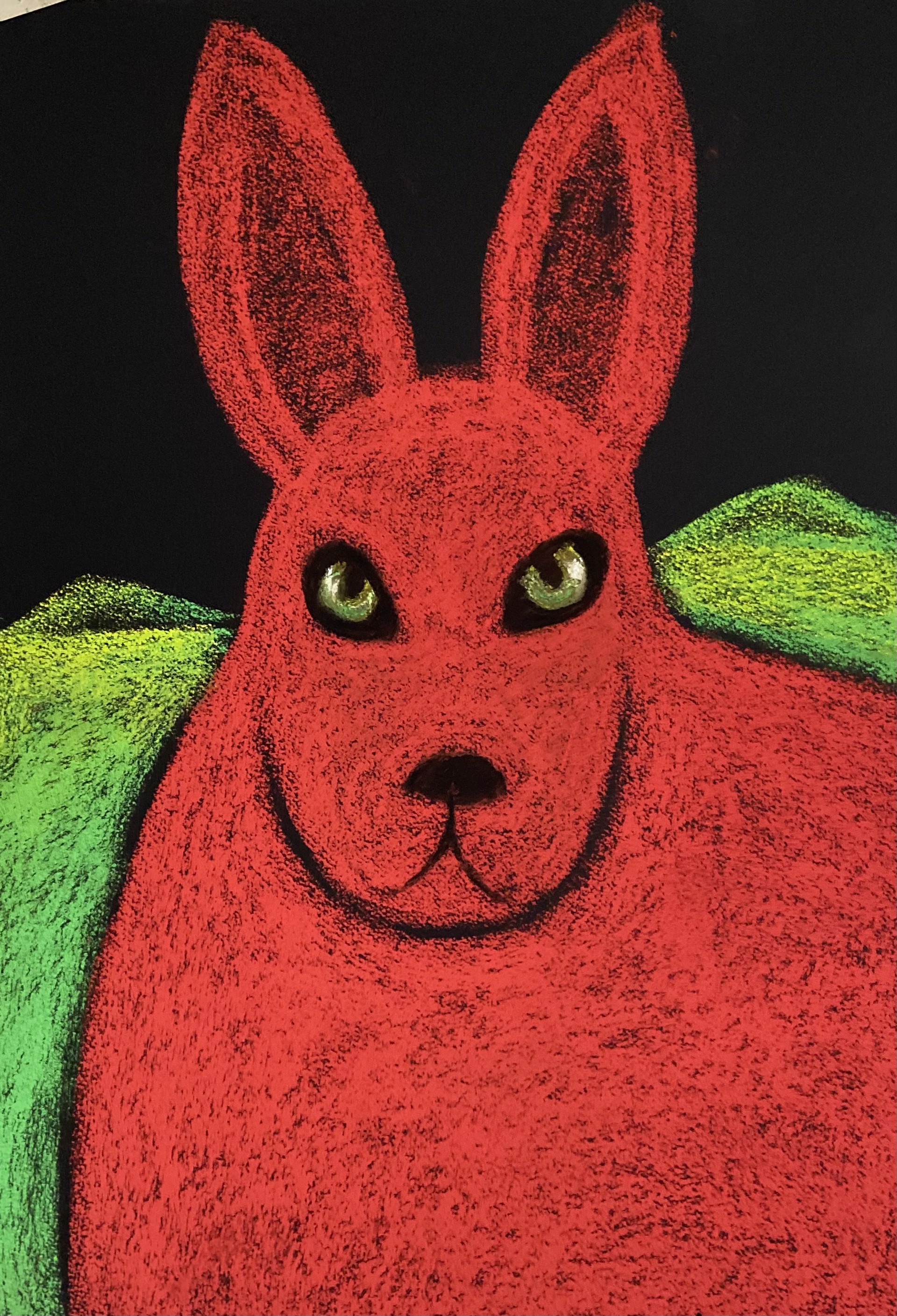 Red Rabbit II by Carole LaRoche
