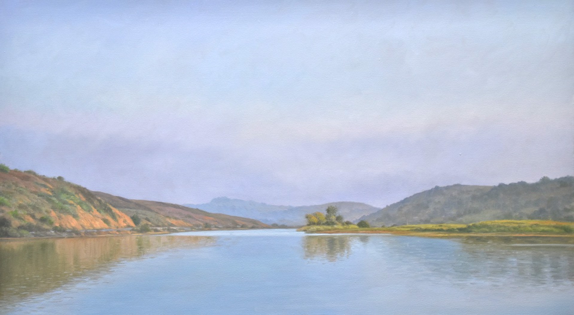 Russian River at Jenner by Willard Dixon