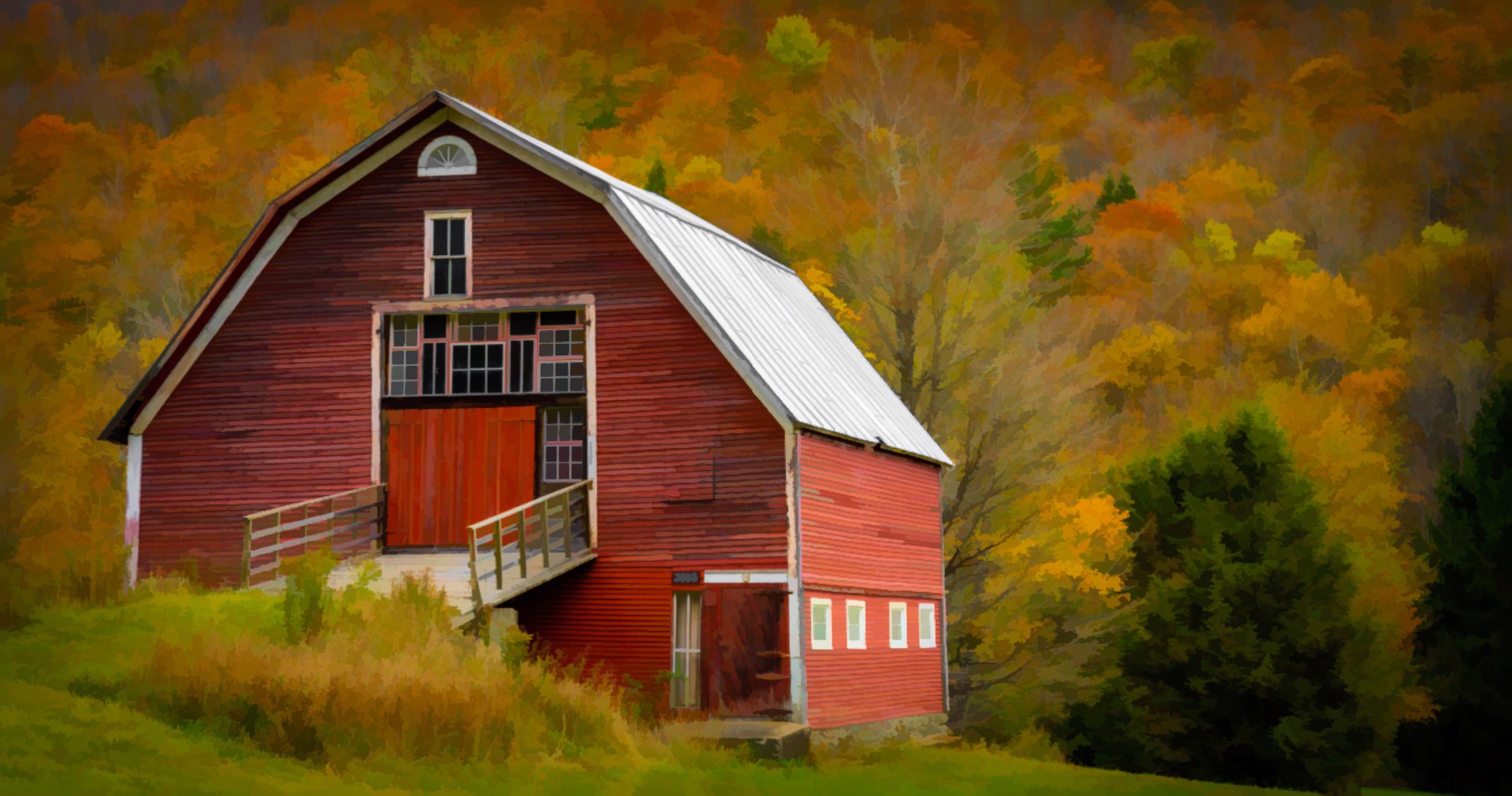 Vermont Color (Impressions) by Arnold Abelman